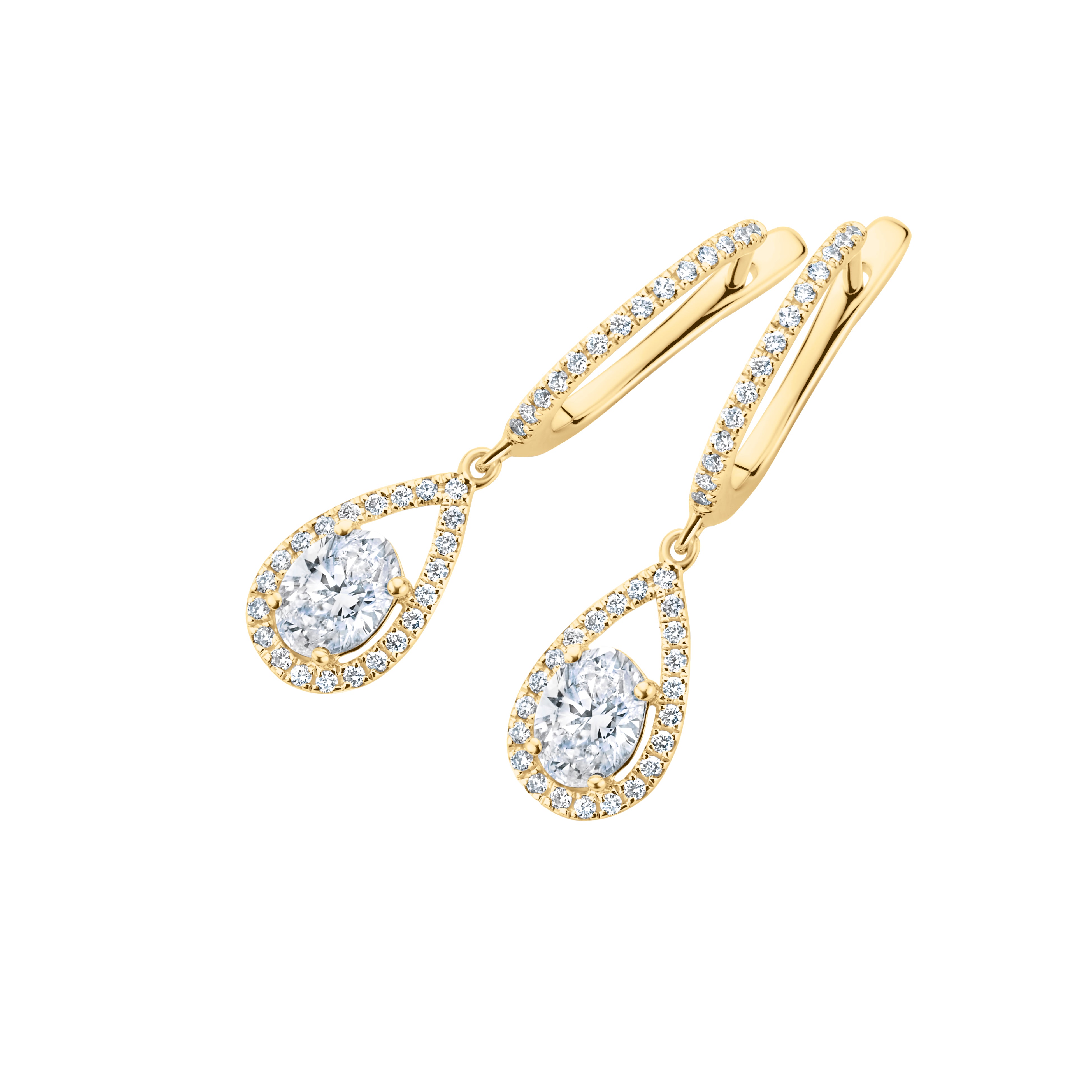 (Royal Asscher Oval - Yellow)