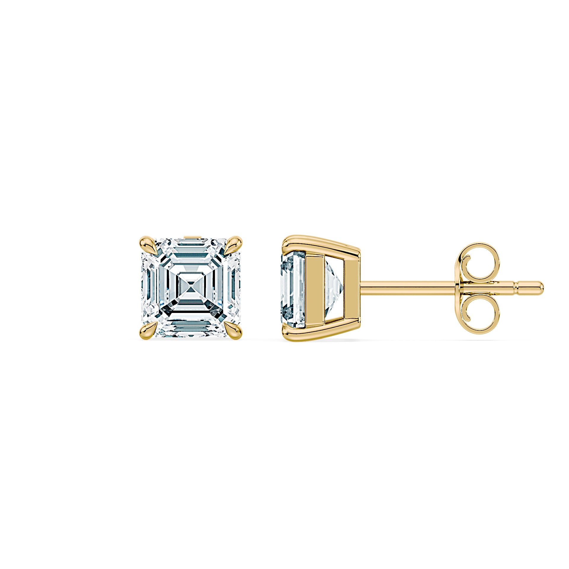 (Royal Asscher Cut - Yellow)