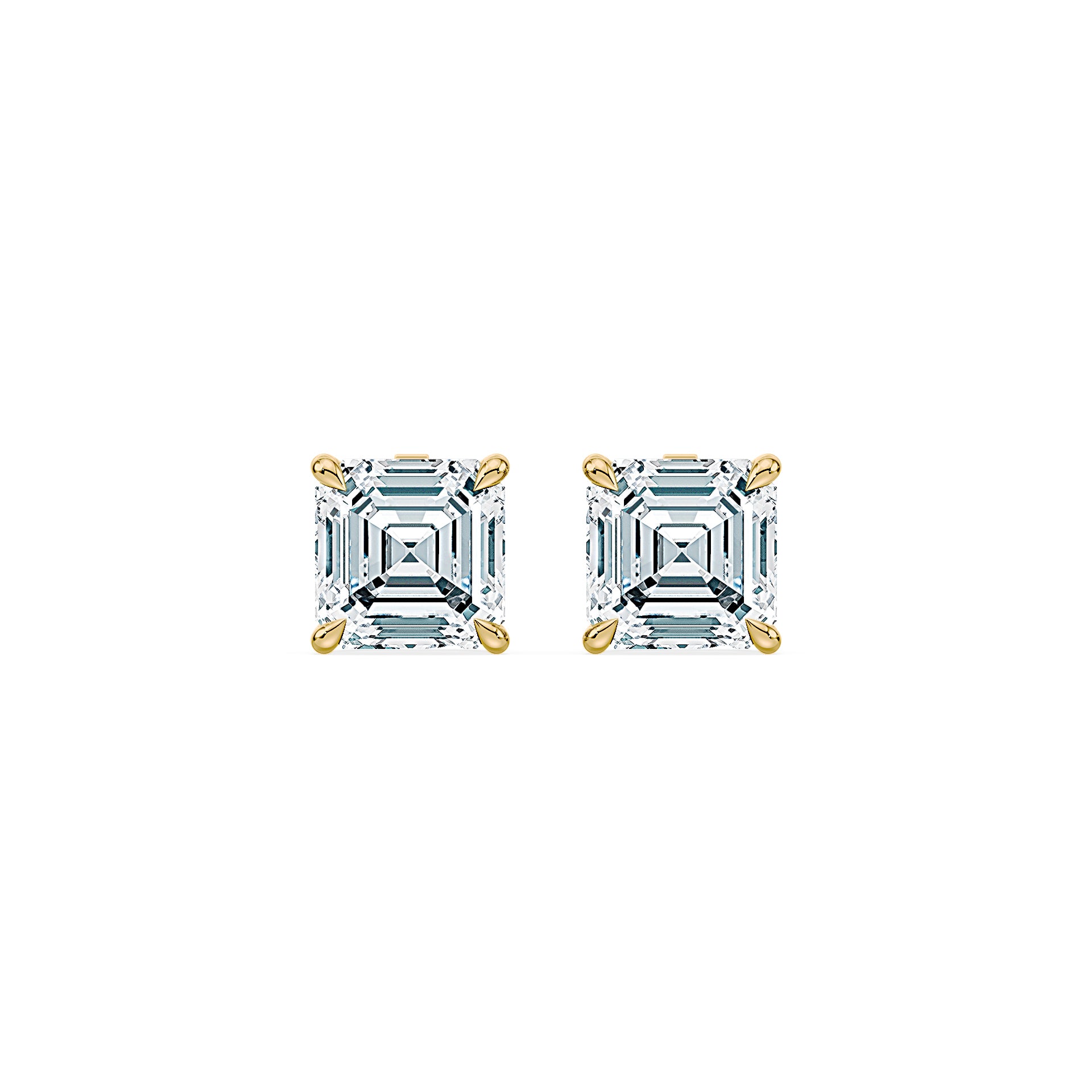 (Royal Asscher Cut - Yellow)