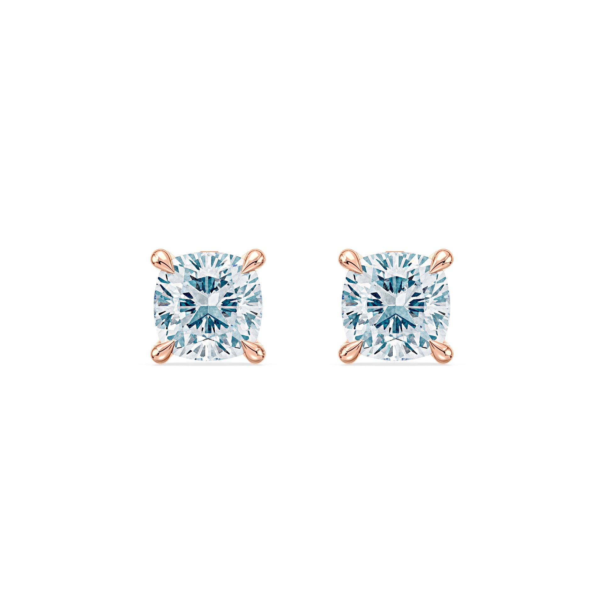 (Royal Asscher Cushion - Rose)