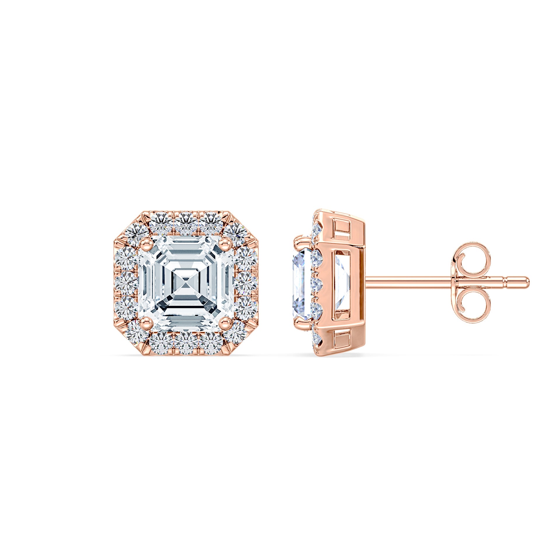 (Royal Asscher Cut - Rose)