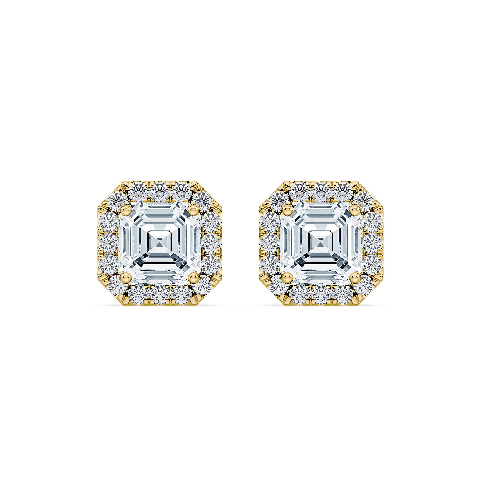 (Royal Asscher Cut - Yellow)