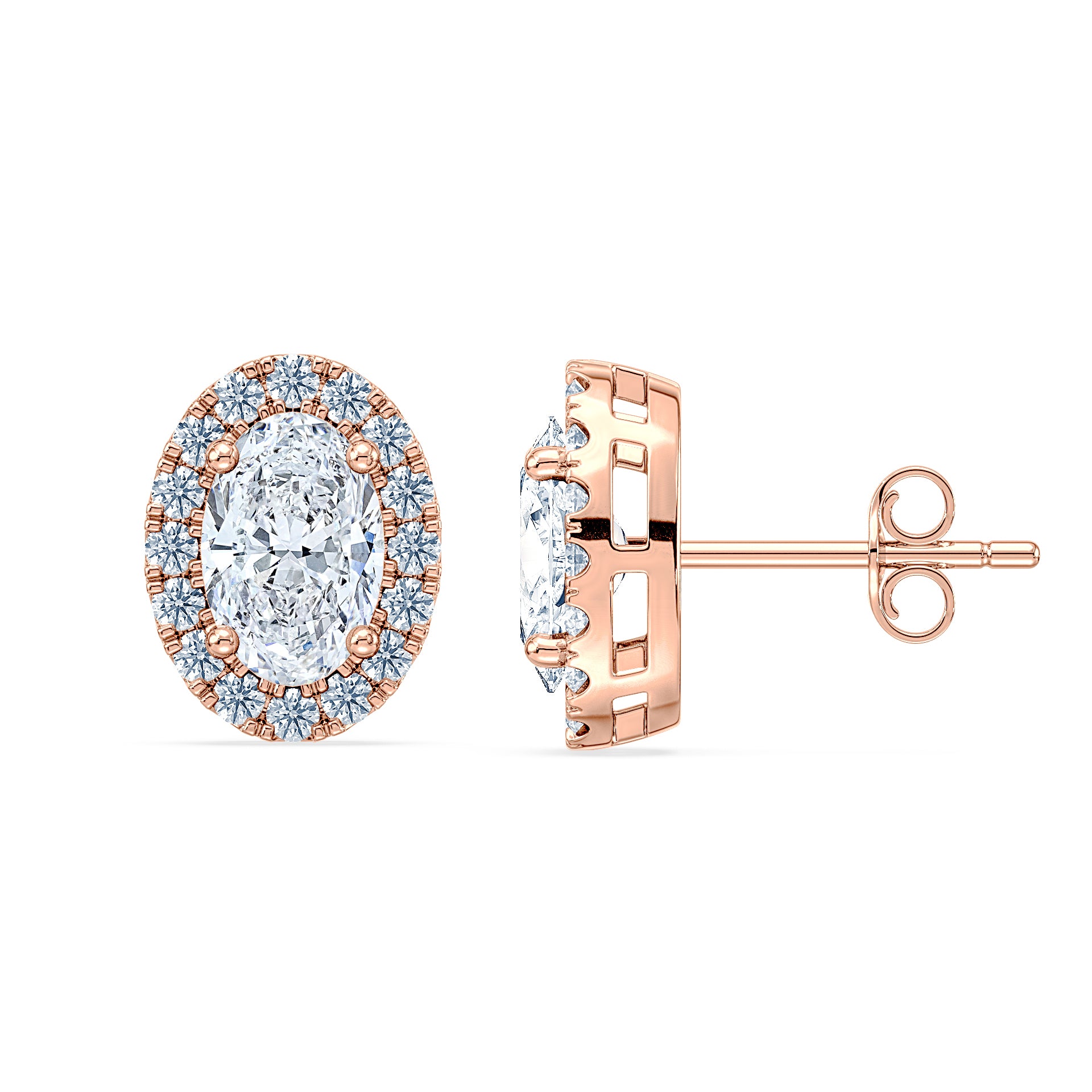 (Royal Asscher Oval - Rose)