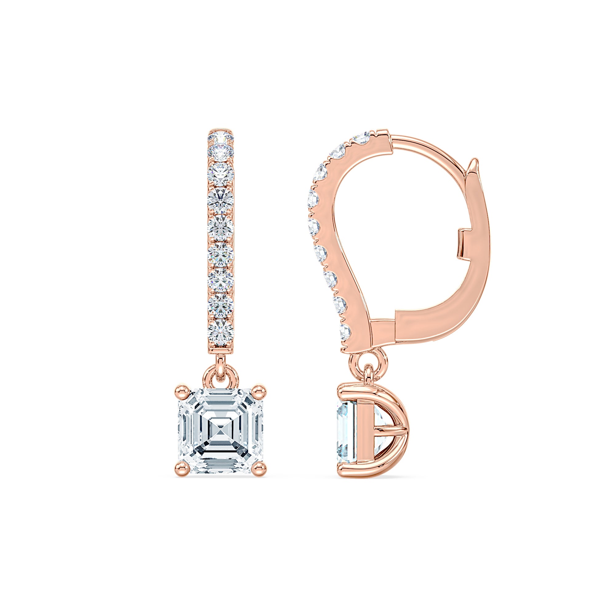 (Royal Asscher Cut - Rose)