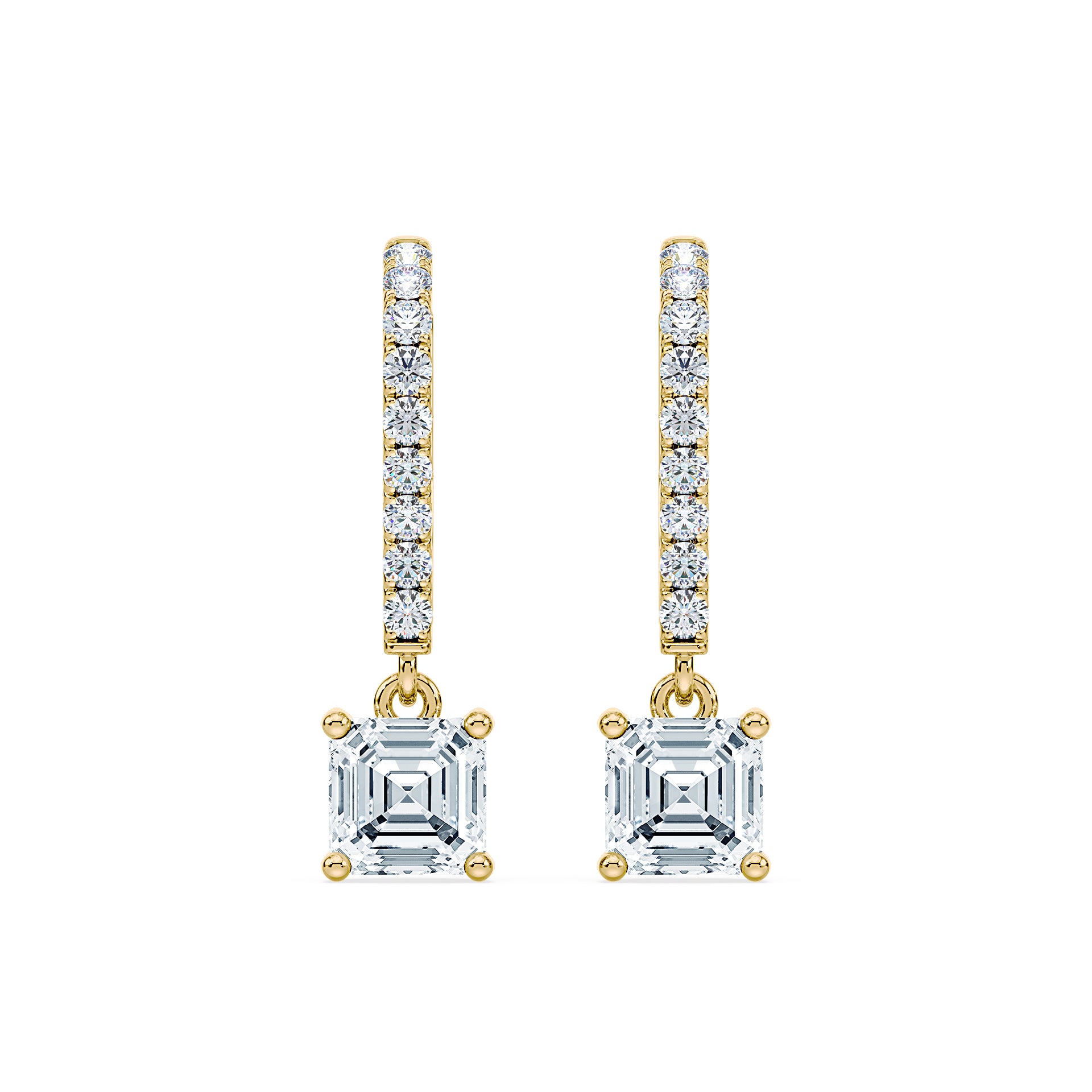 (Royal Asscher Cut - Yellow)