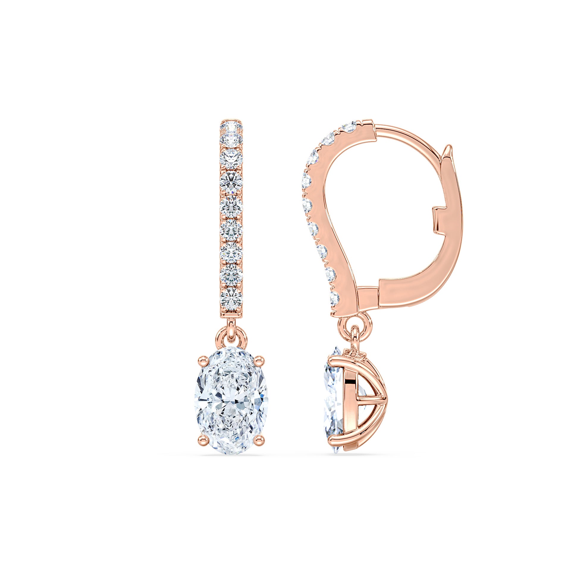 (Royal Asscher Oval - Rose)