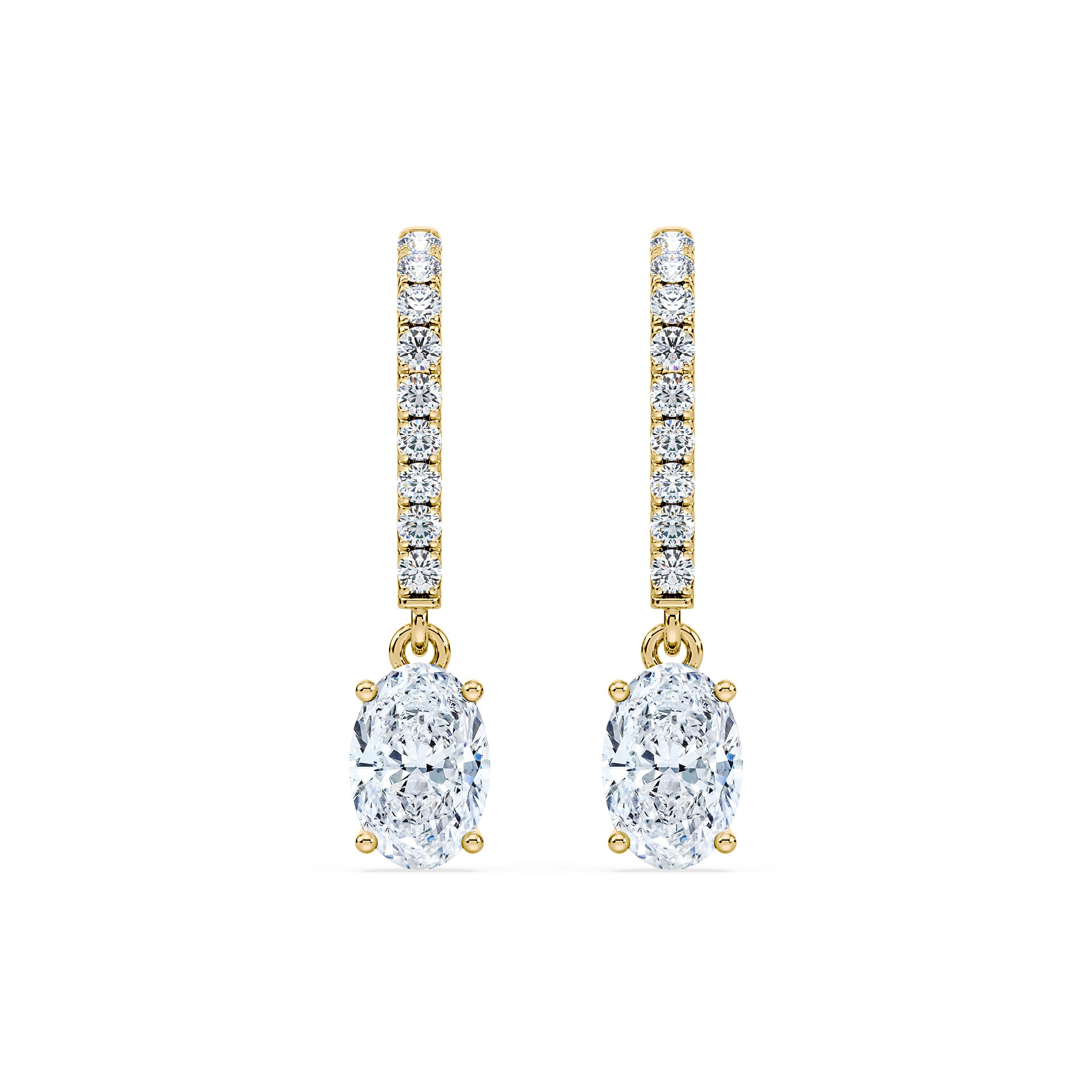 (Royal Asscher Oval - Yellow)