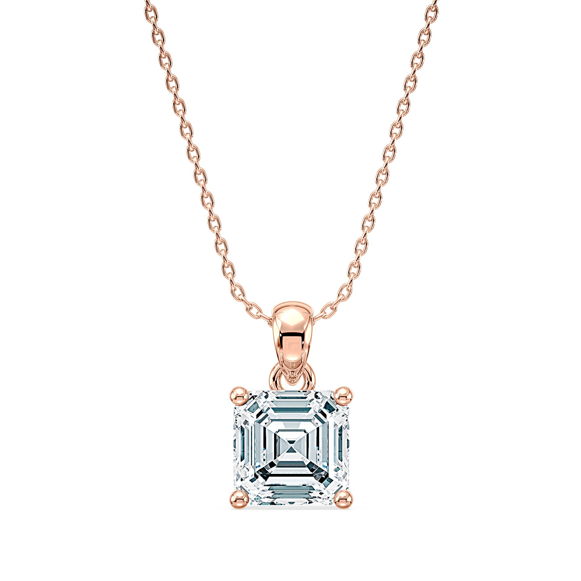 (Royal Asscher Cut - Rose)