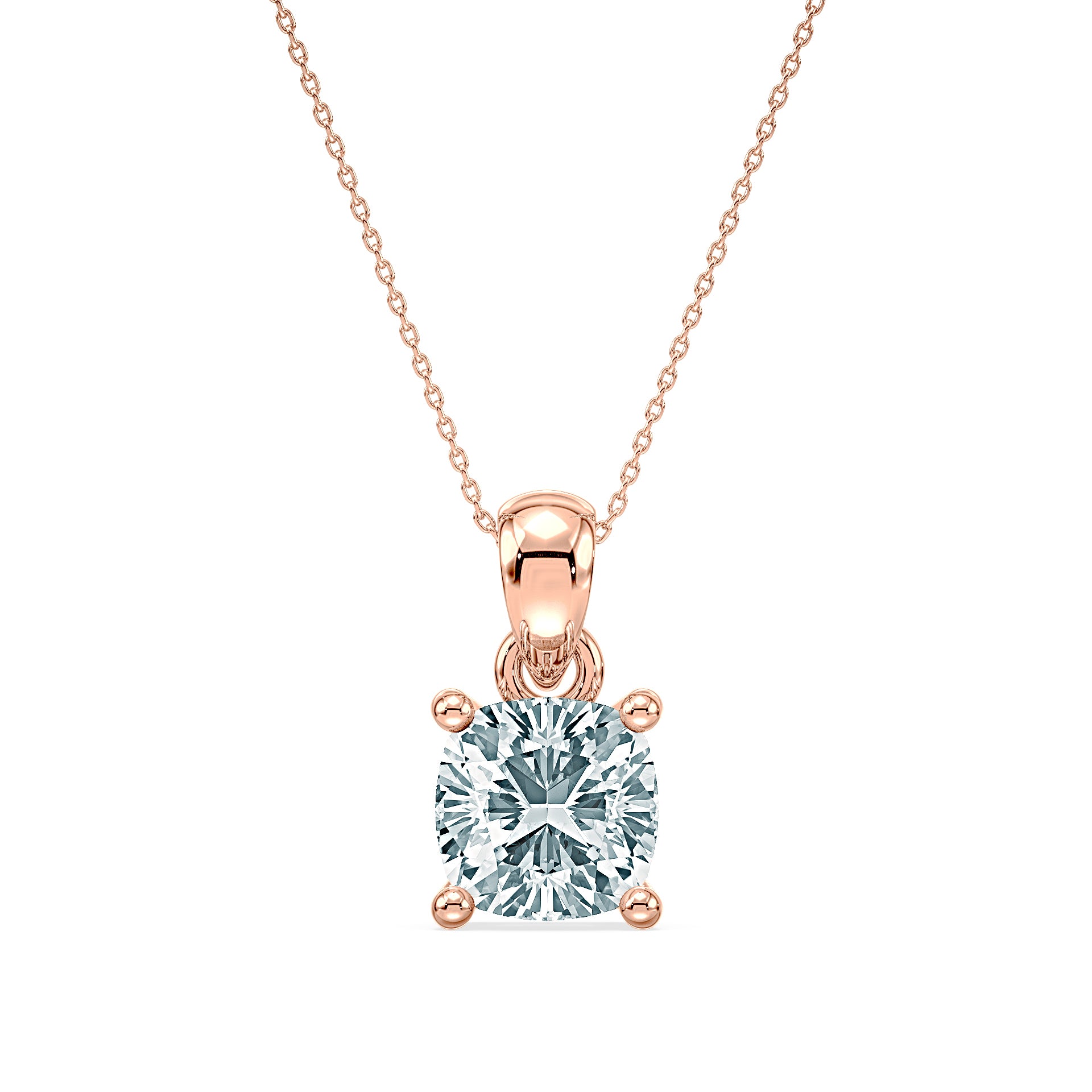 (Royal Asscher Cushion - Rose)