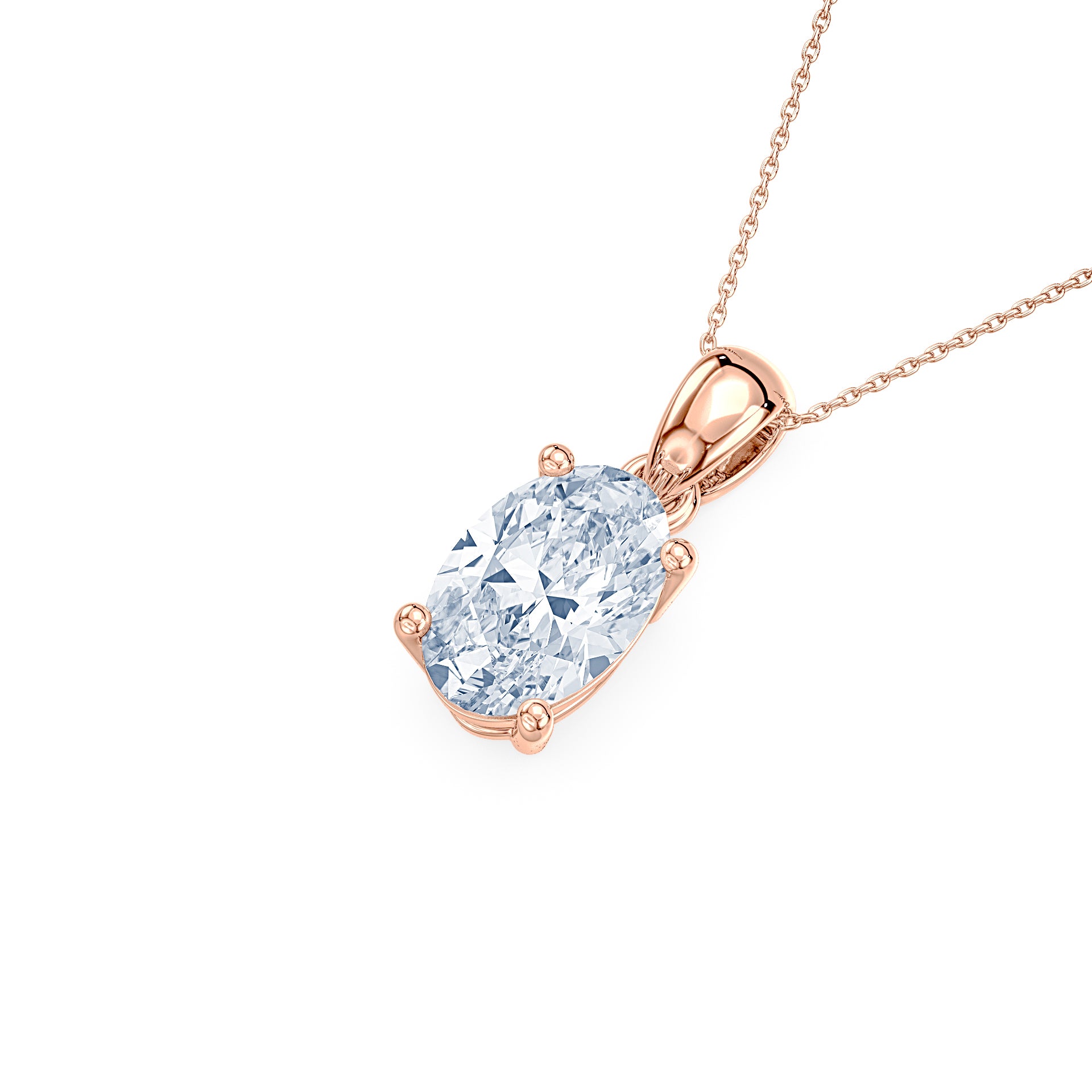 (Royal Asscher Oval - Rose)
