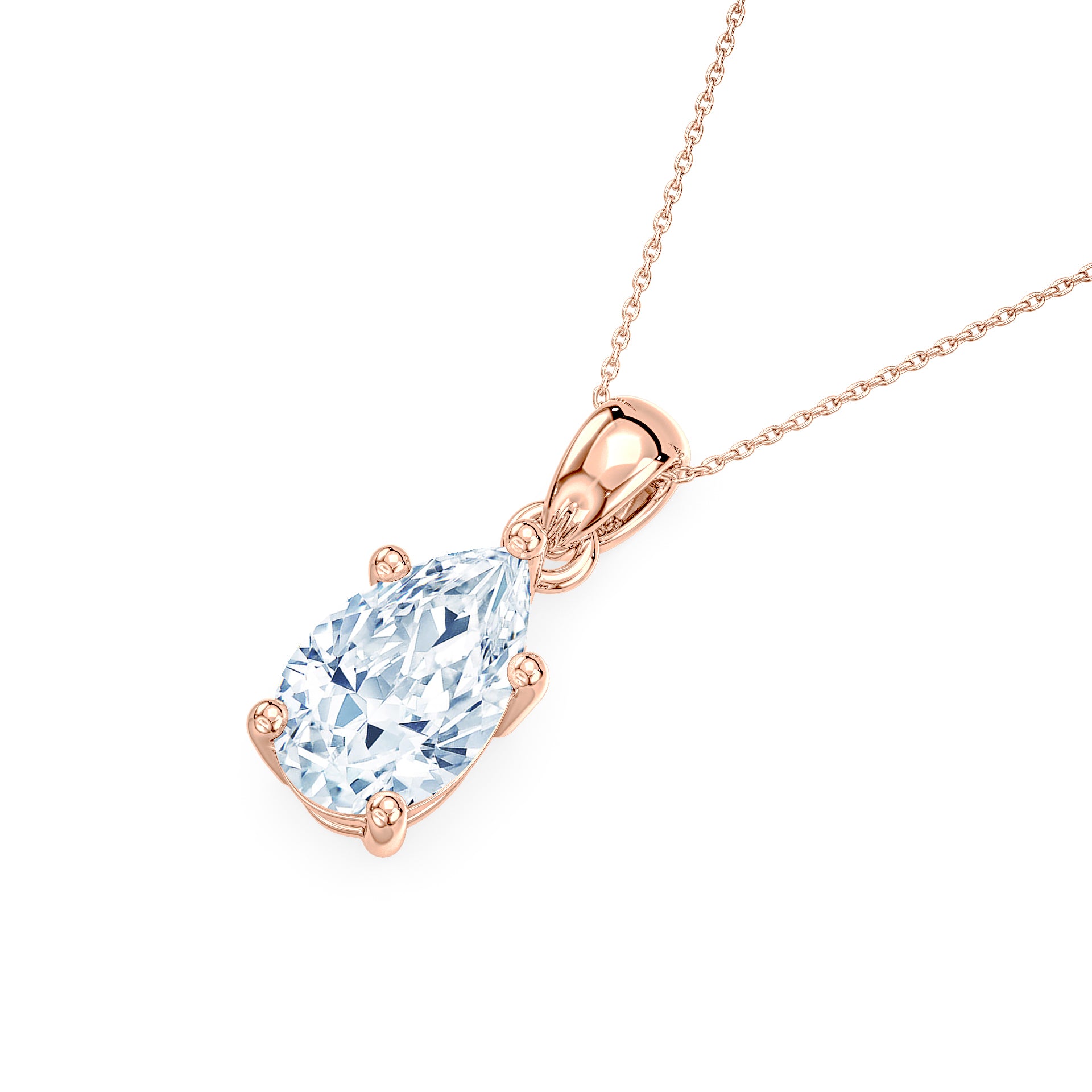 (Royal Asscher Pear - Rose)