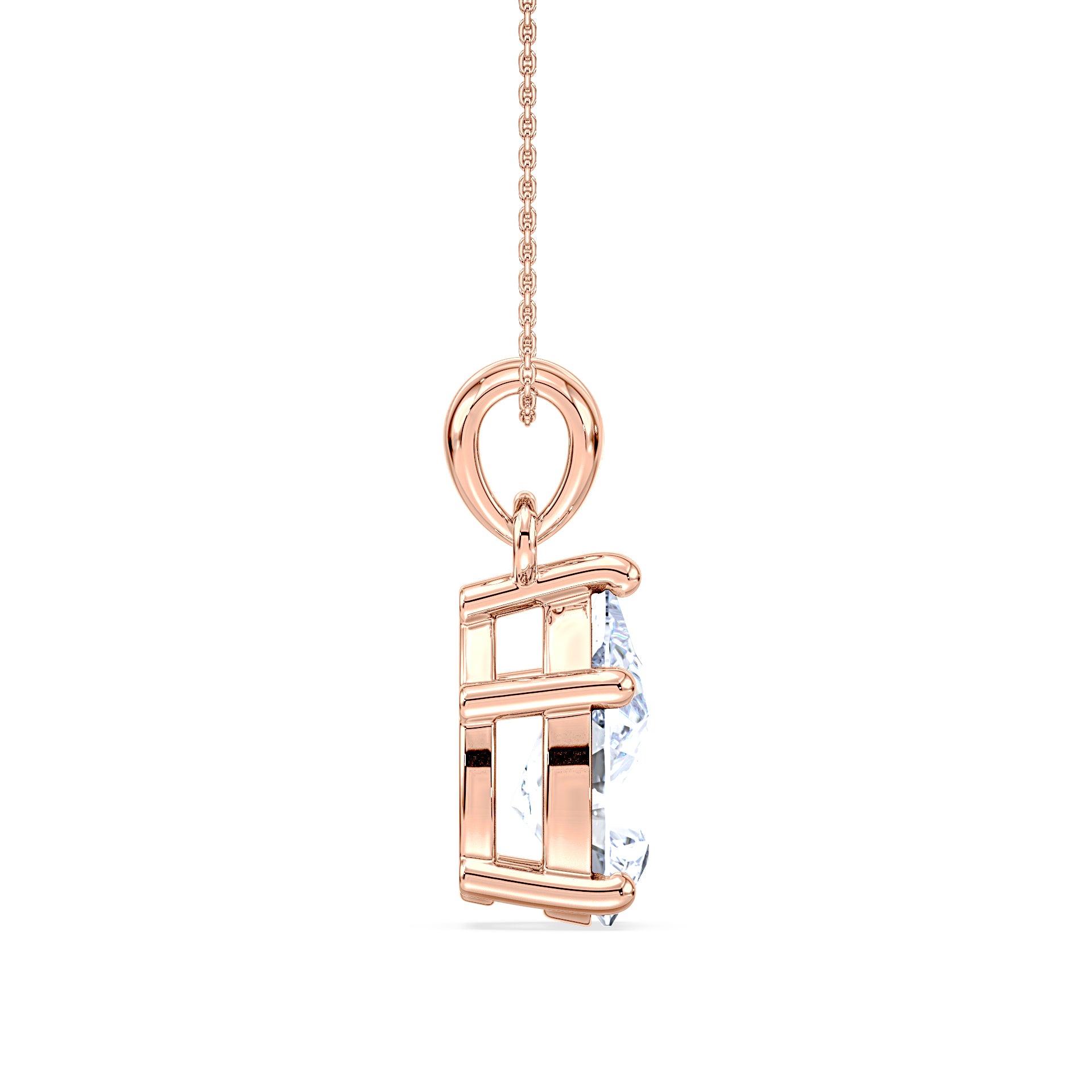 (Royal Asscher Pear - Rose)