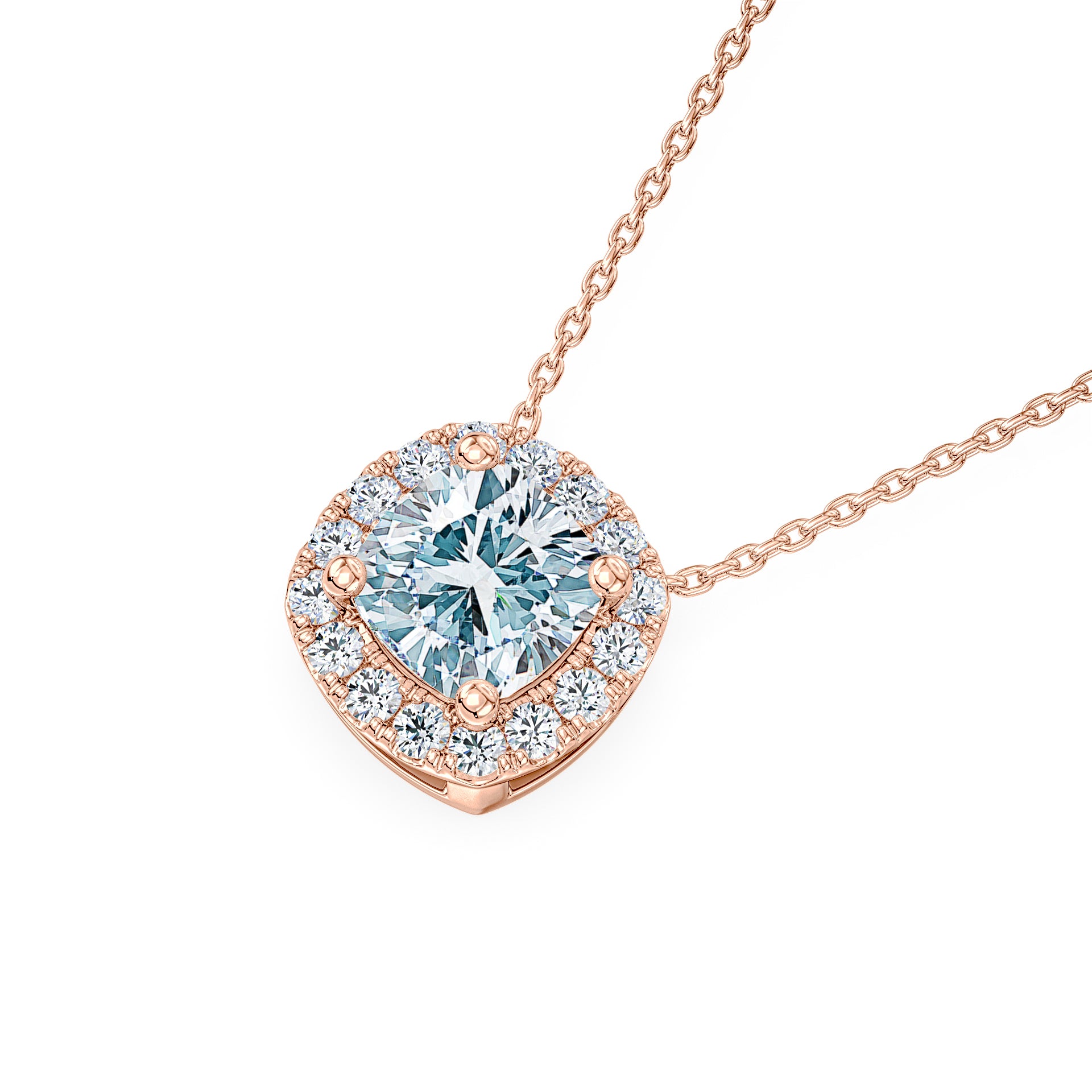 (Royal Asscher Cushion - Rose)