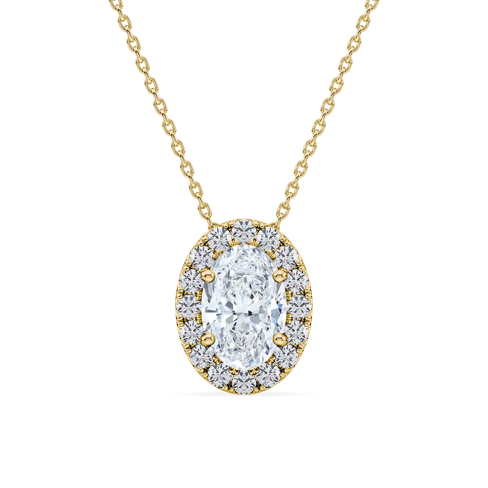 (Royal Asscher Oval - Yellow)