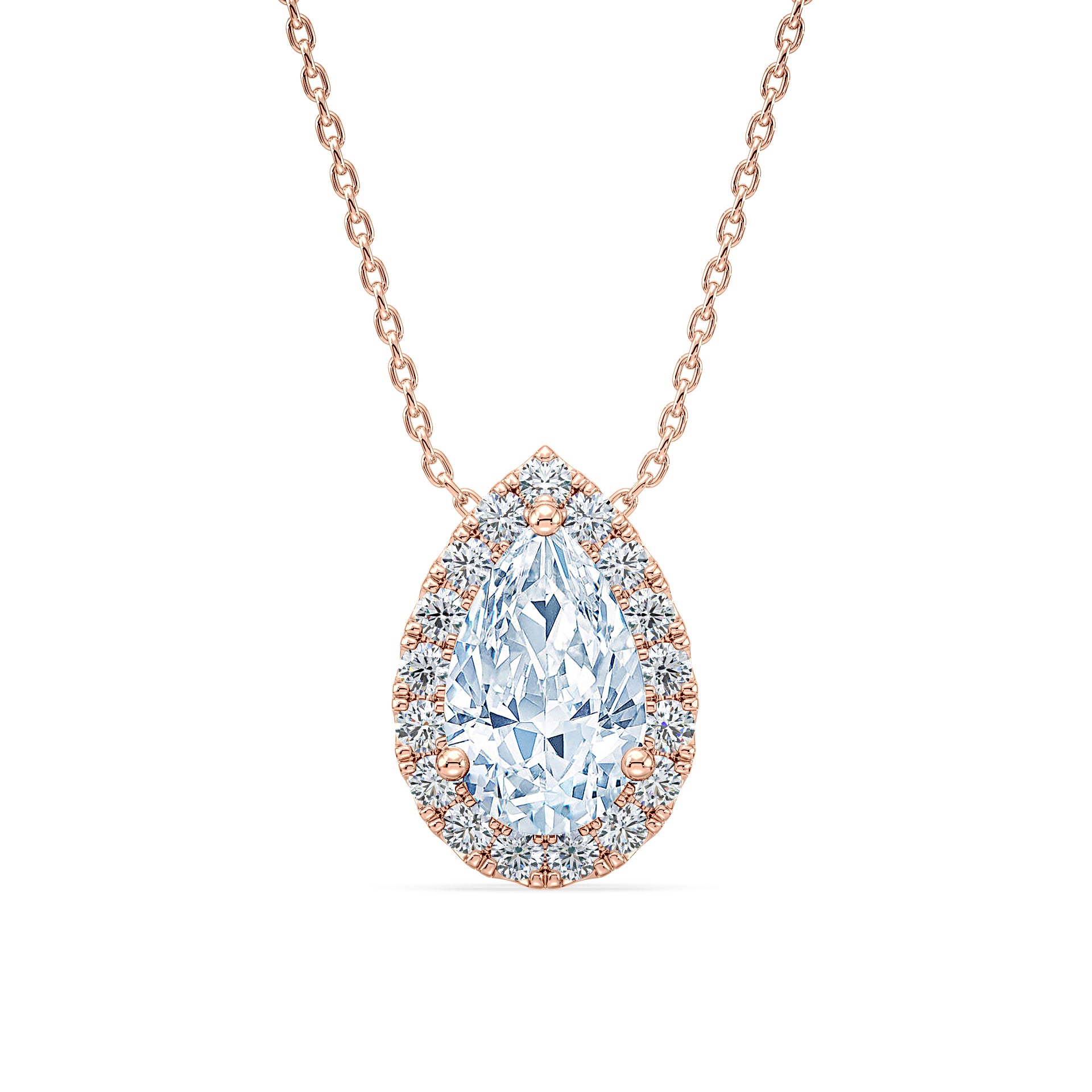 (Royal Asscher Pear - Rose)