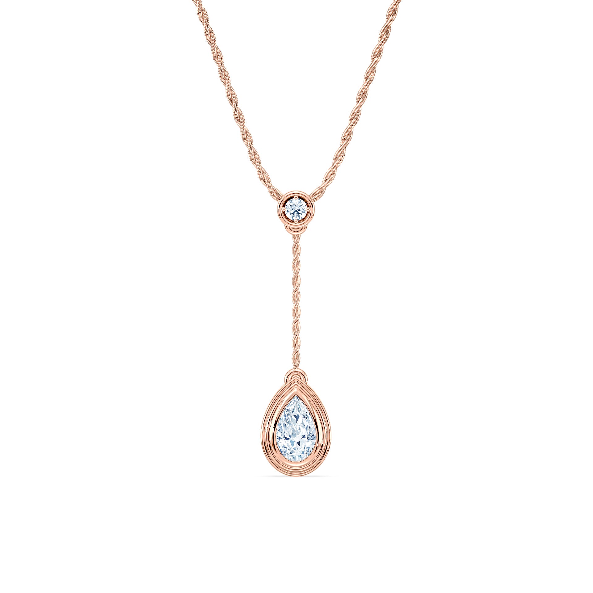 (Royal Asscher Pear - Rose)