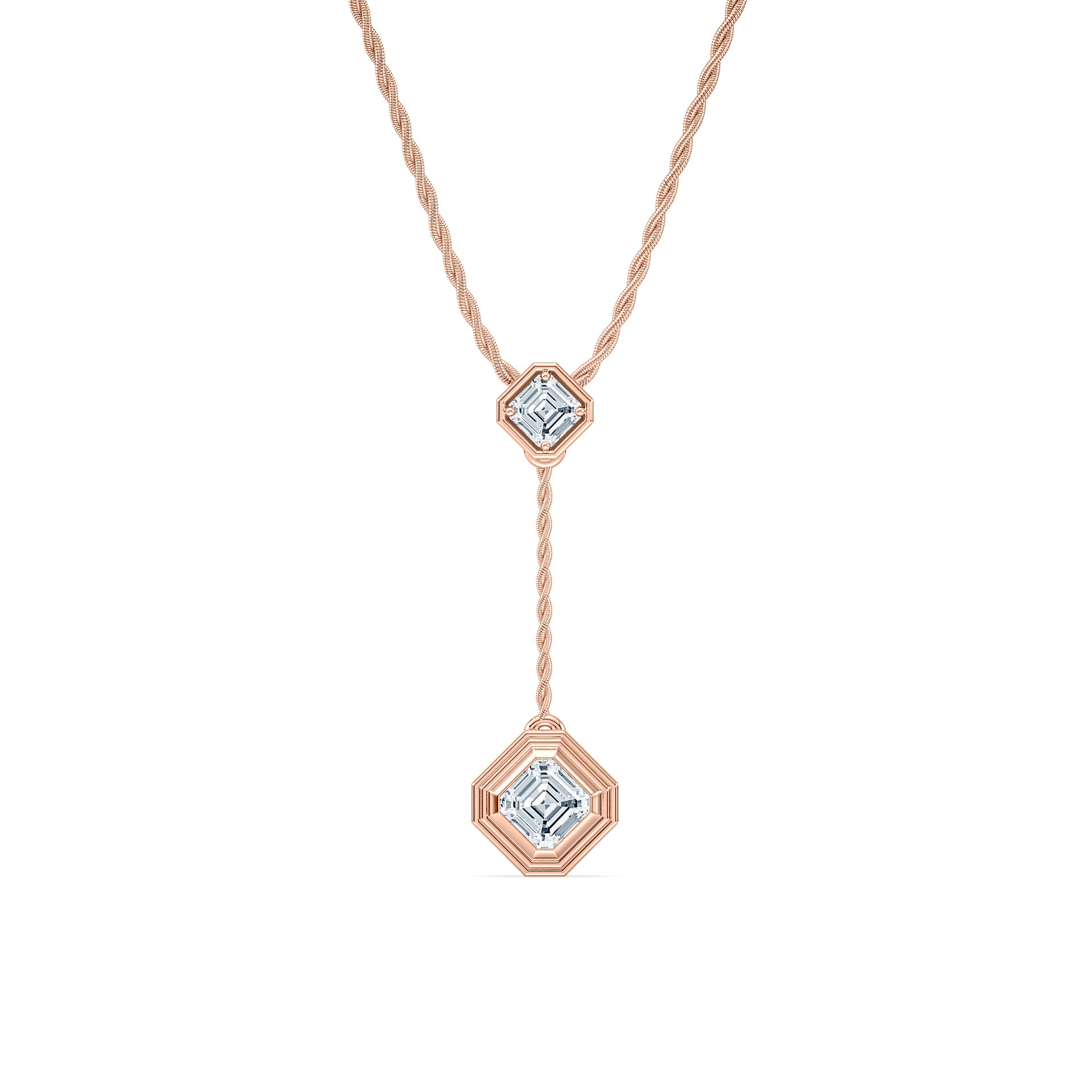 (Royal Asscher Cut - Rose)