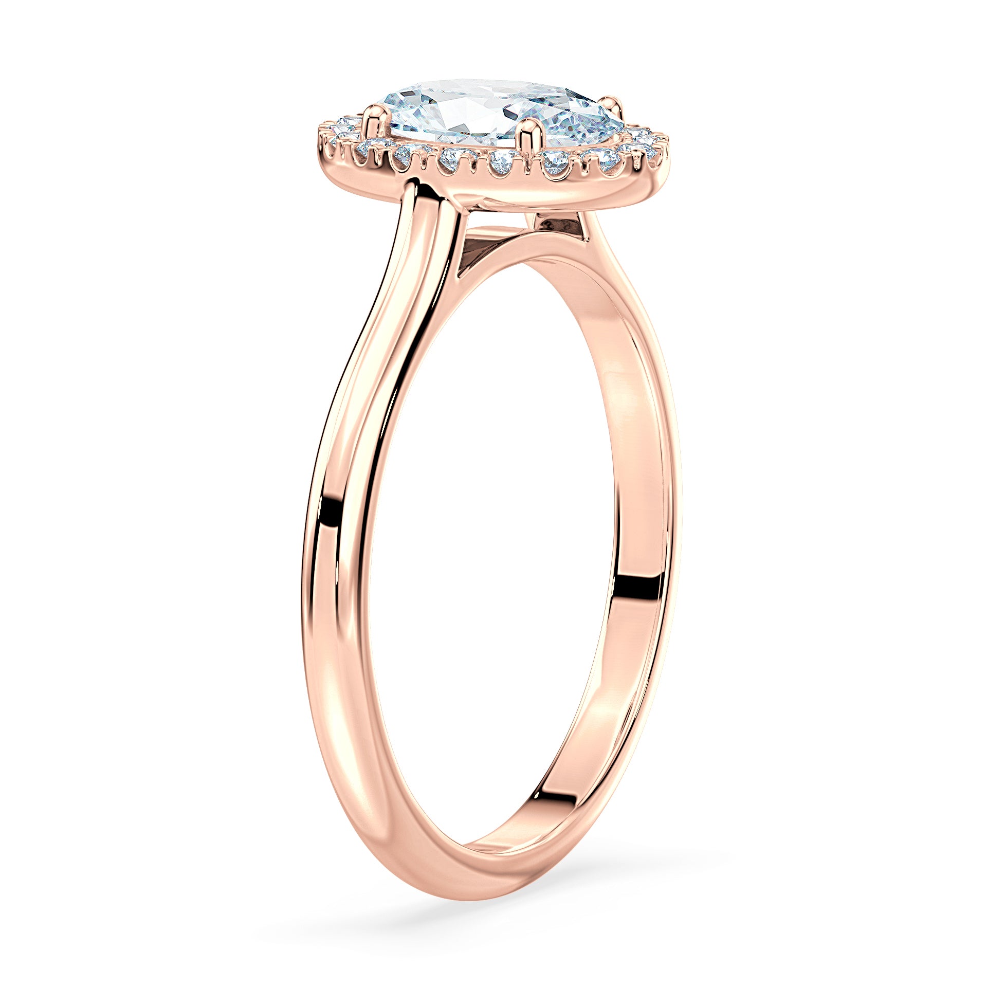 (Royal Asscher Oval - Rose)