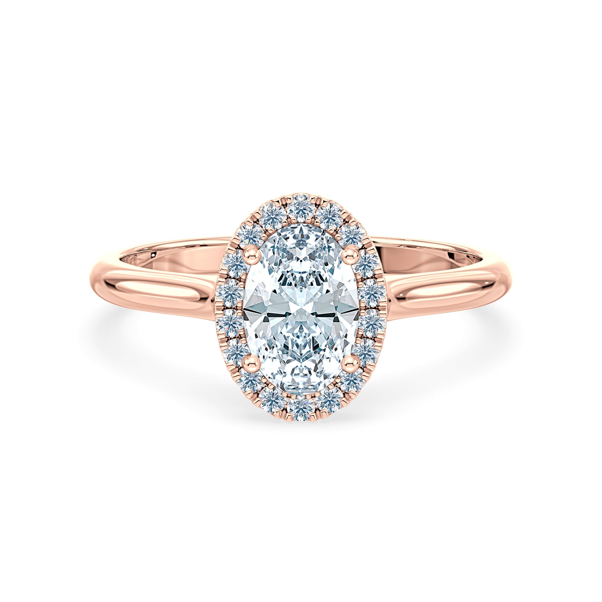 (Royal Asscher Oval - Rose)