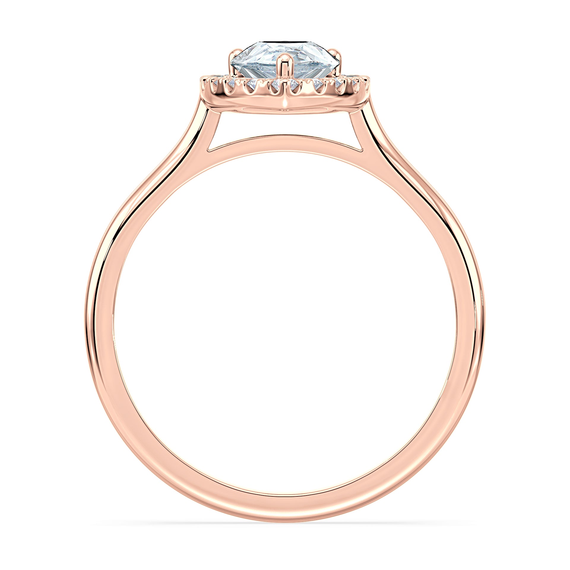 (Royal Asscher Pear - Rose)