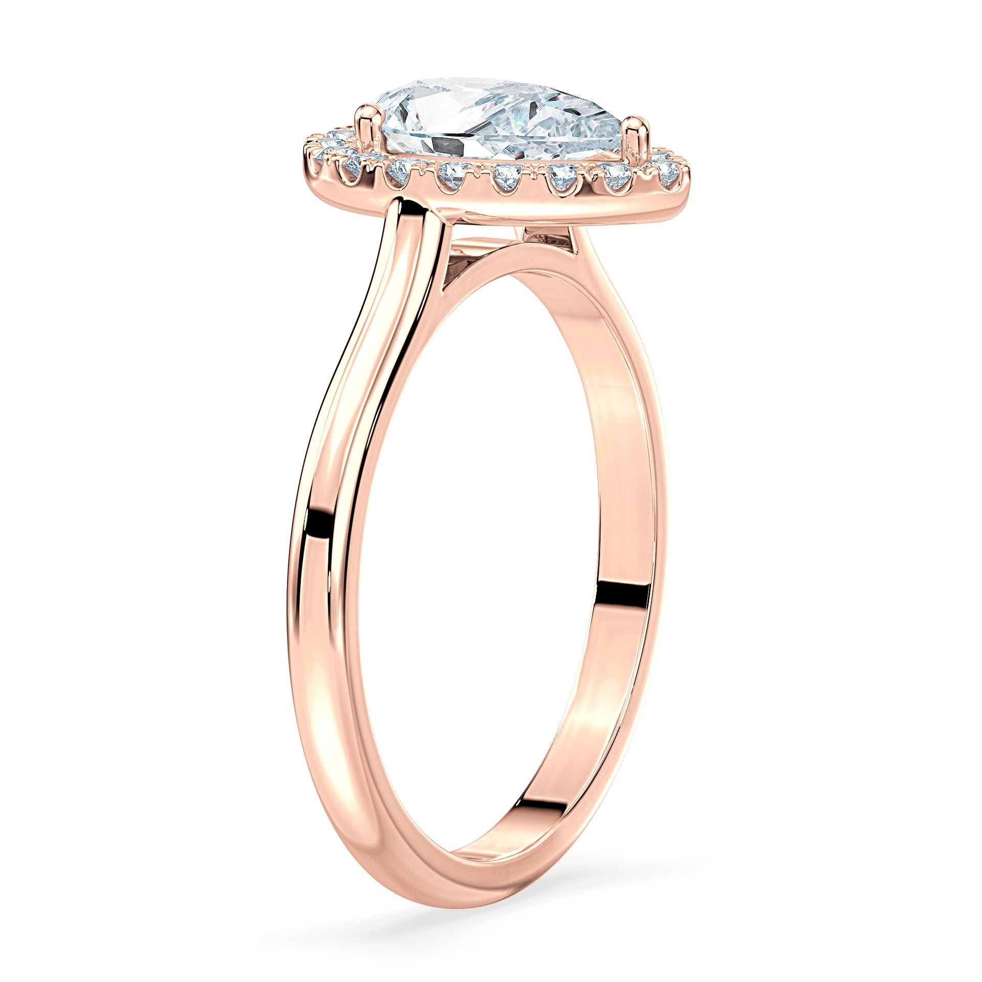 (Royal Asscher Pear - Rose)