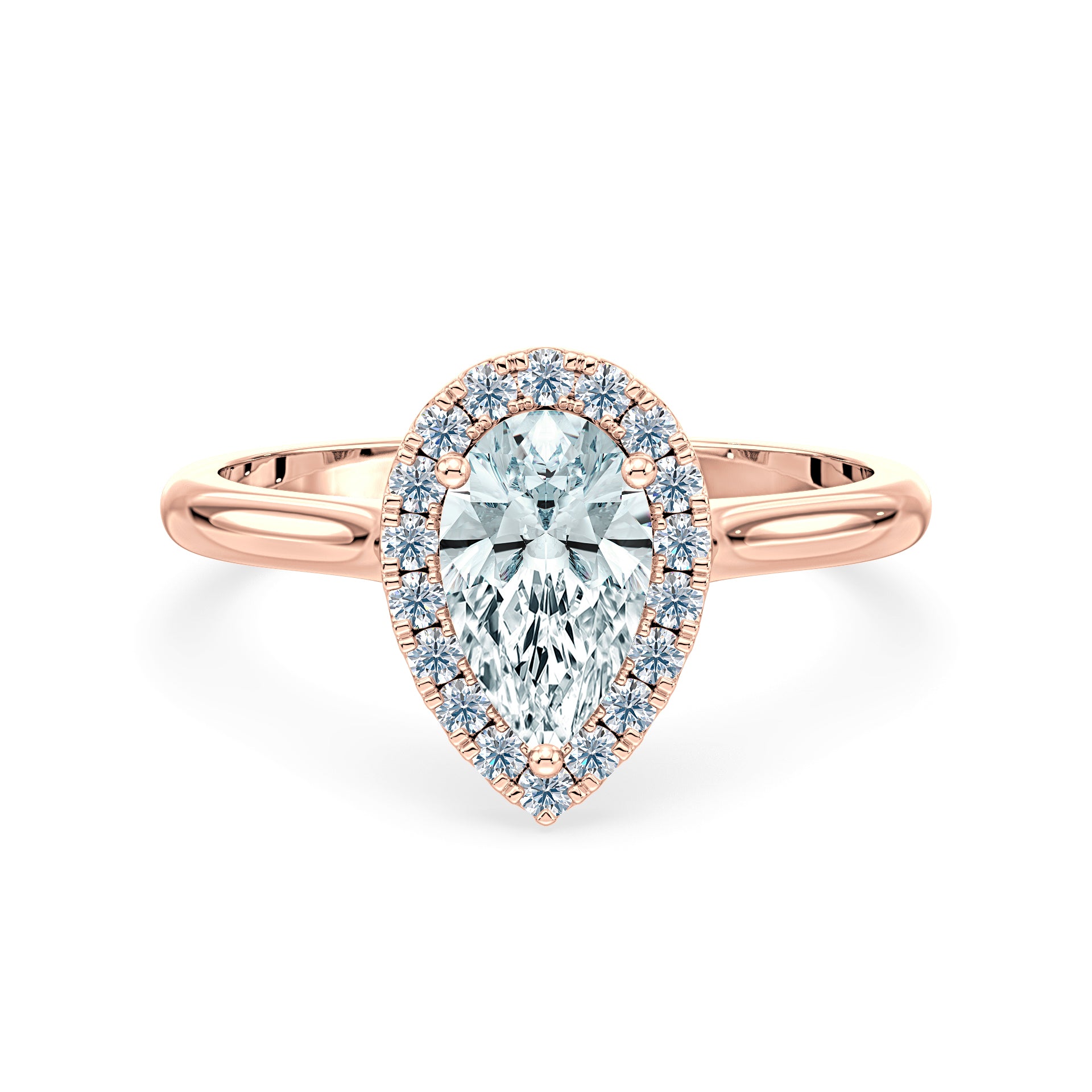 (Royal Asscher Pear - Rose)