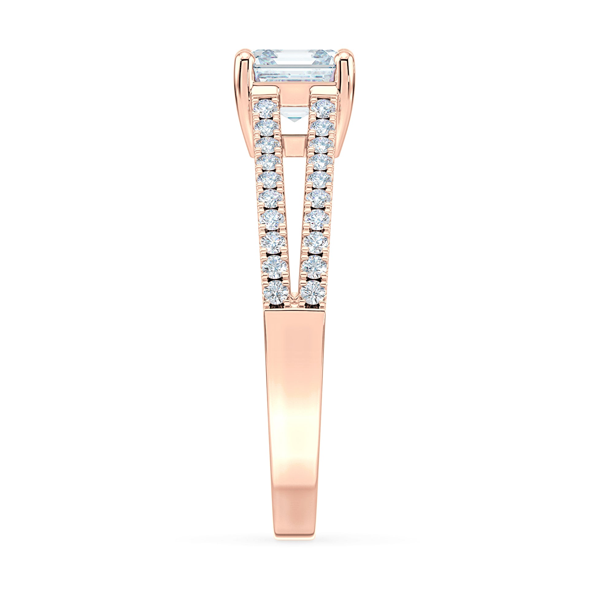 (Royal Asscher Cut - Rose)