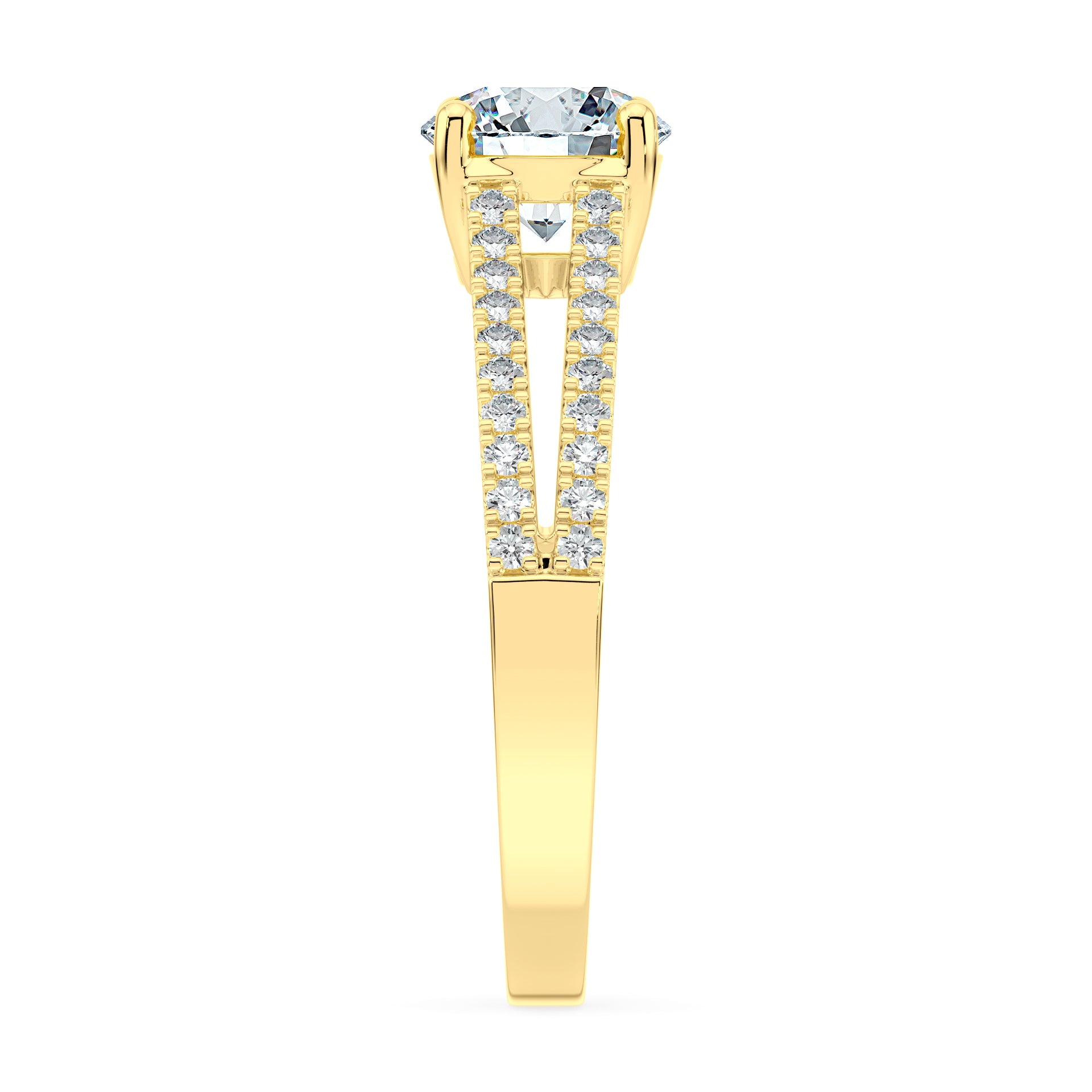 (Royal Asscher Brilliant - Yellow)