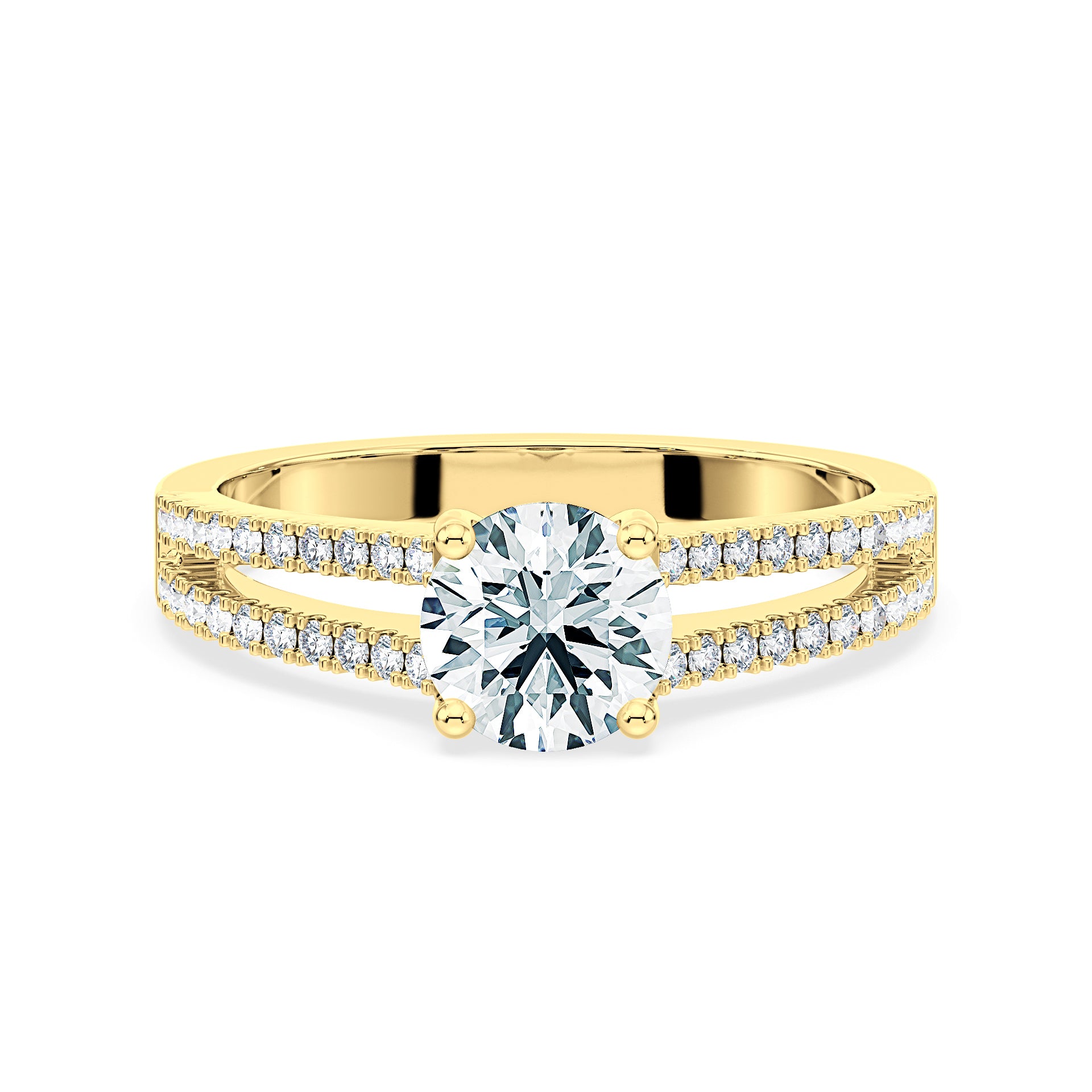 (Royal Asscher Brilliant - Yellow)