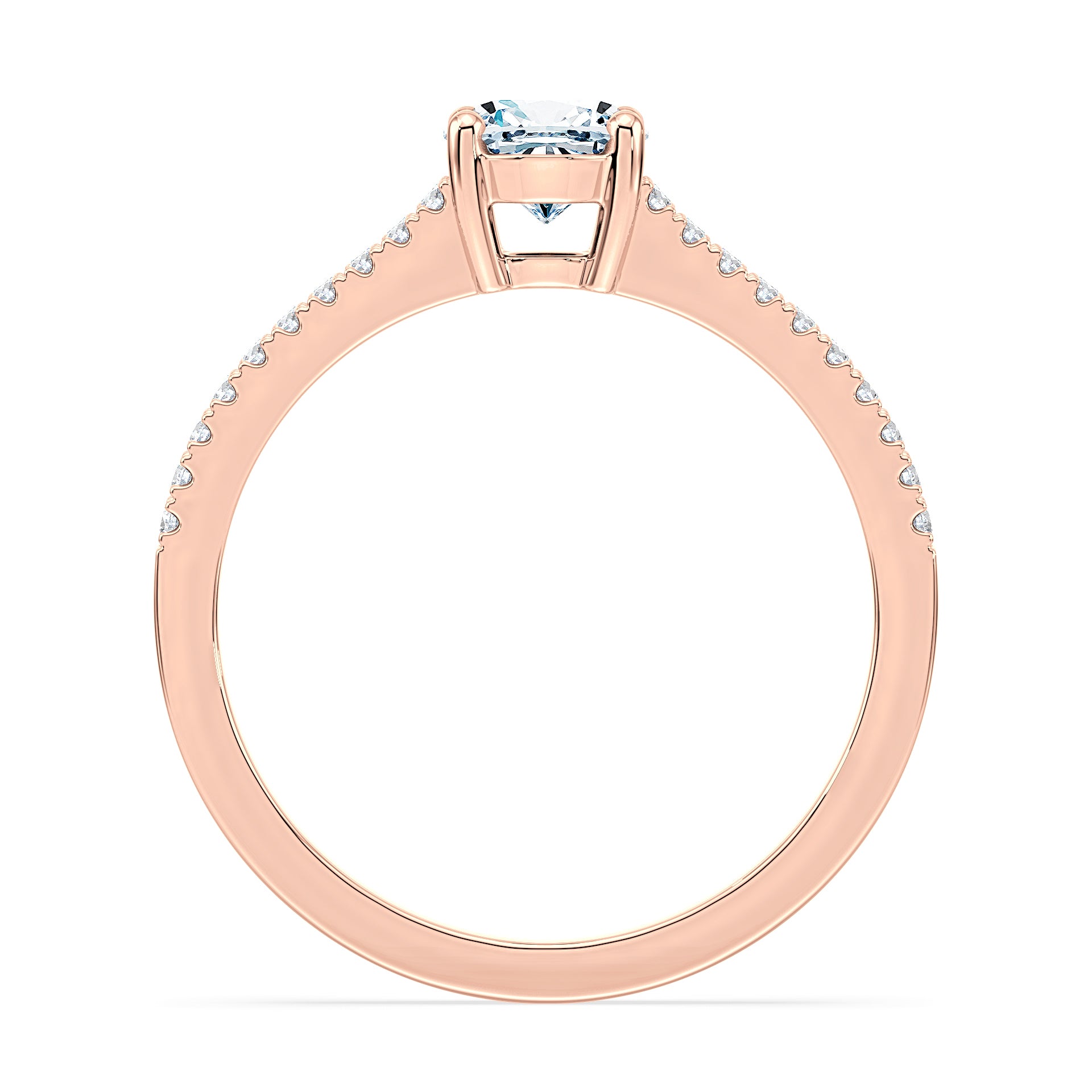 (Royal Asscher Oval - Rose)