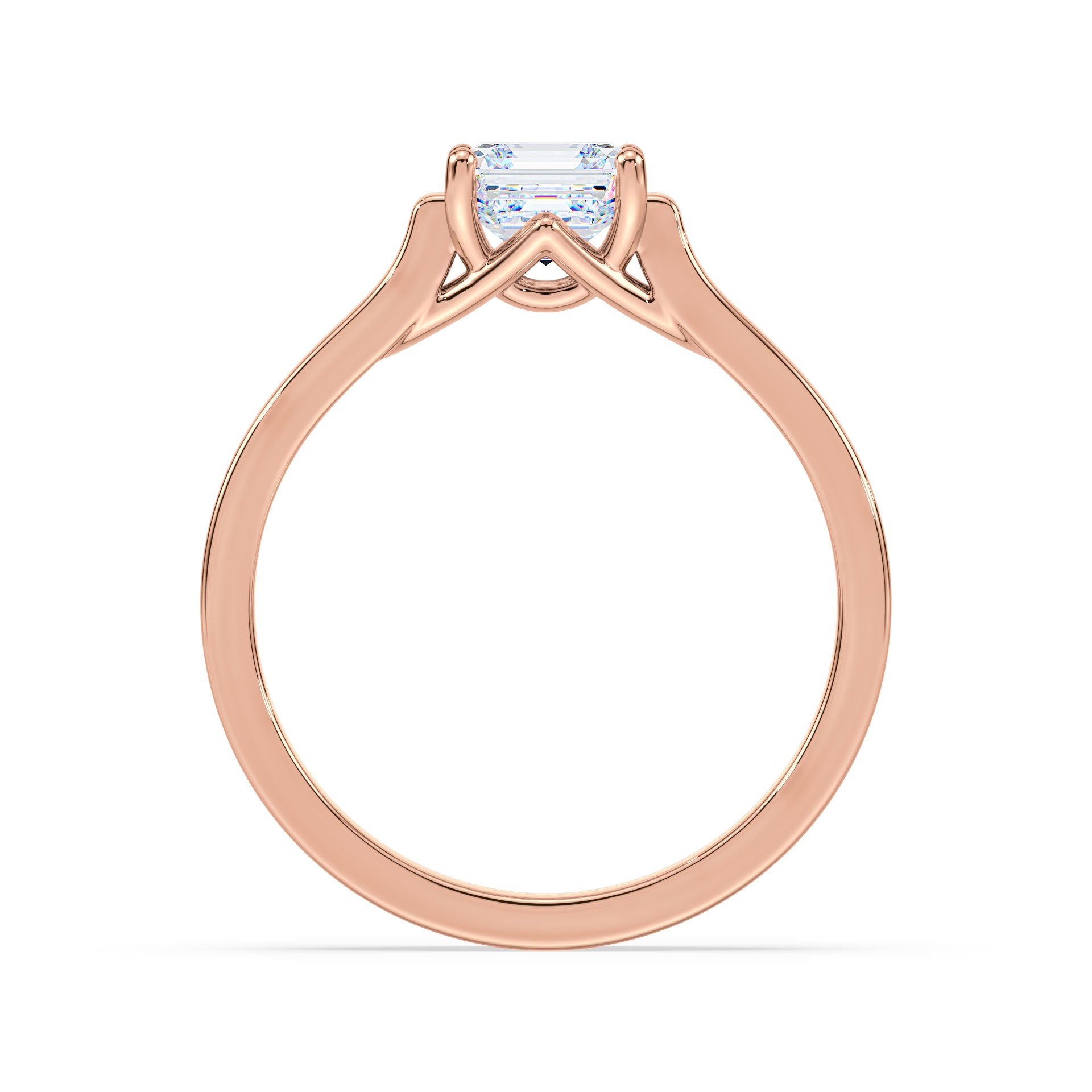 (Royal Asscher Cut - Rose)