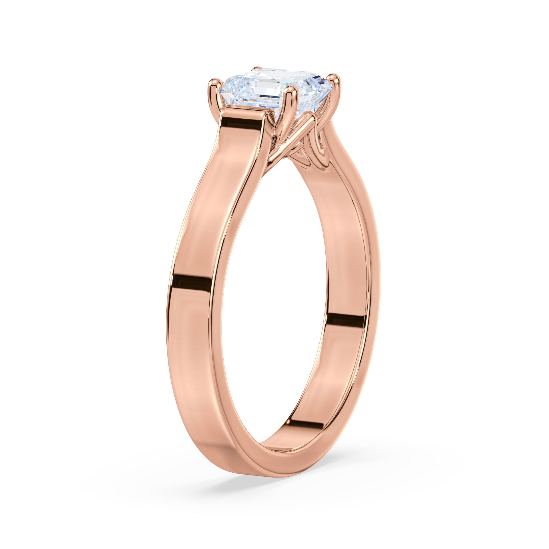 (Royal Asscher Cut - Rose)