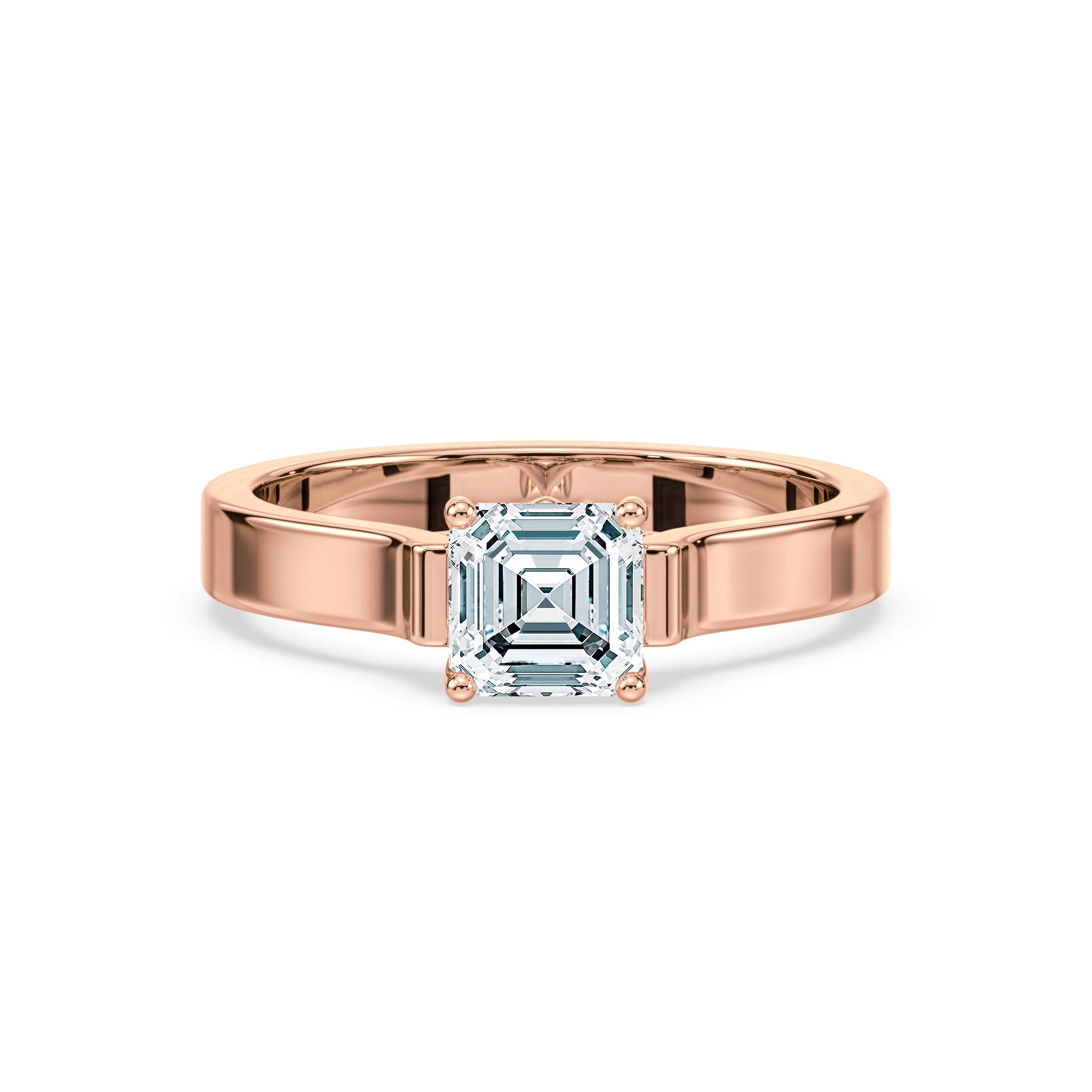(Royal Asscher Cut - Rose)