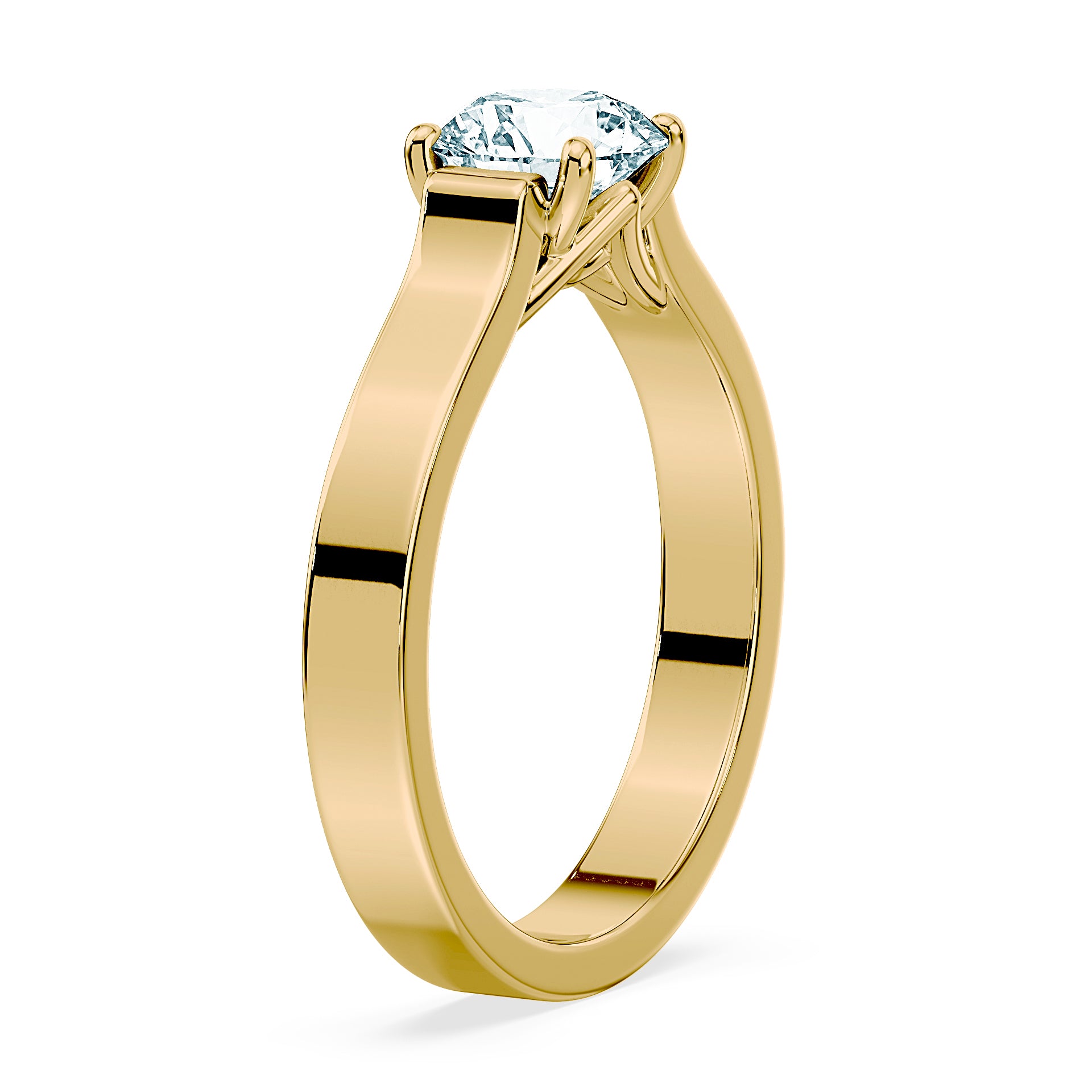 (Royal Asscher Brilliant - Yellow)