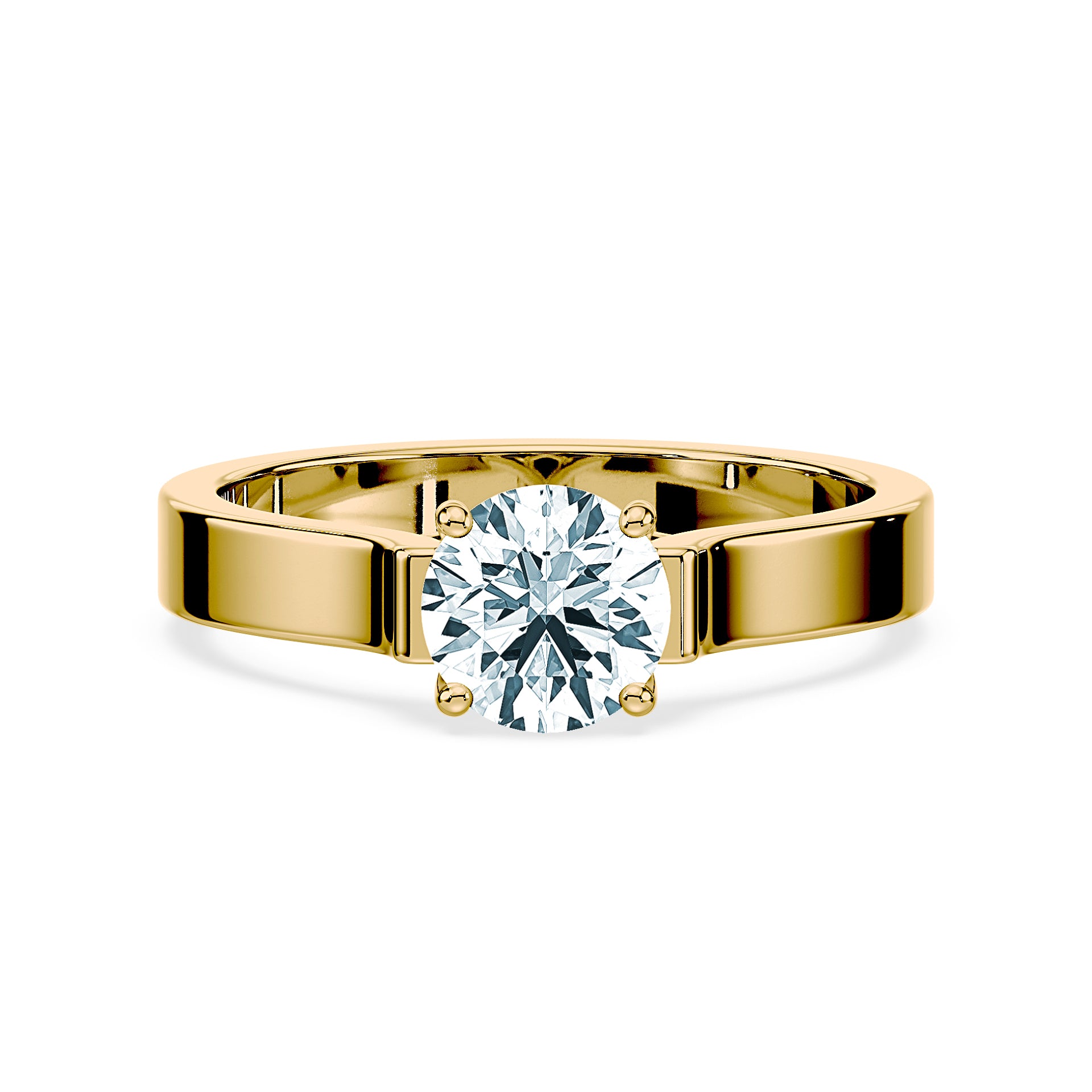 (Royal Asscher Brilliant - Yellow)