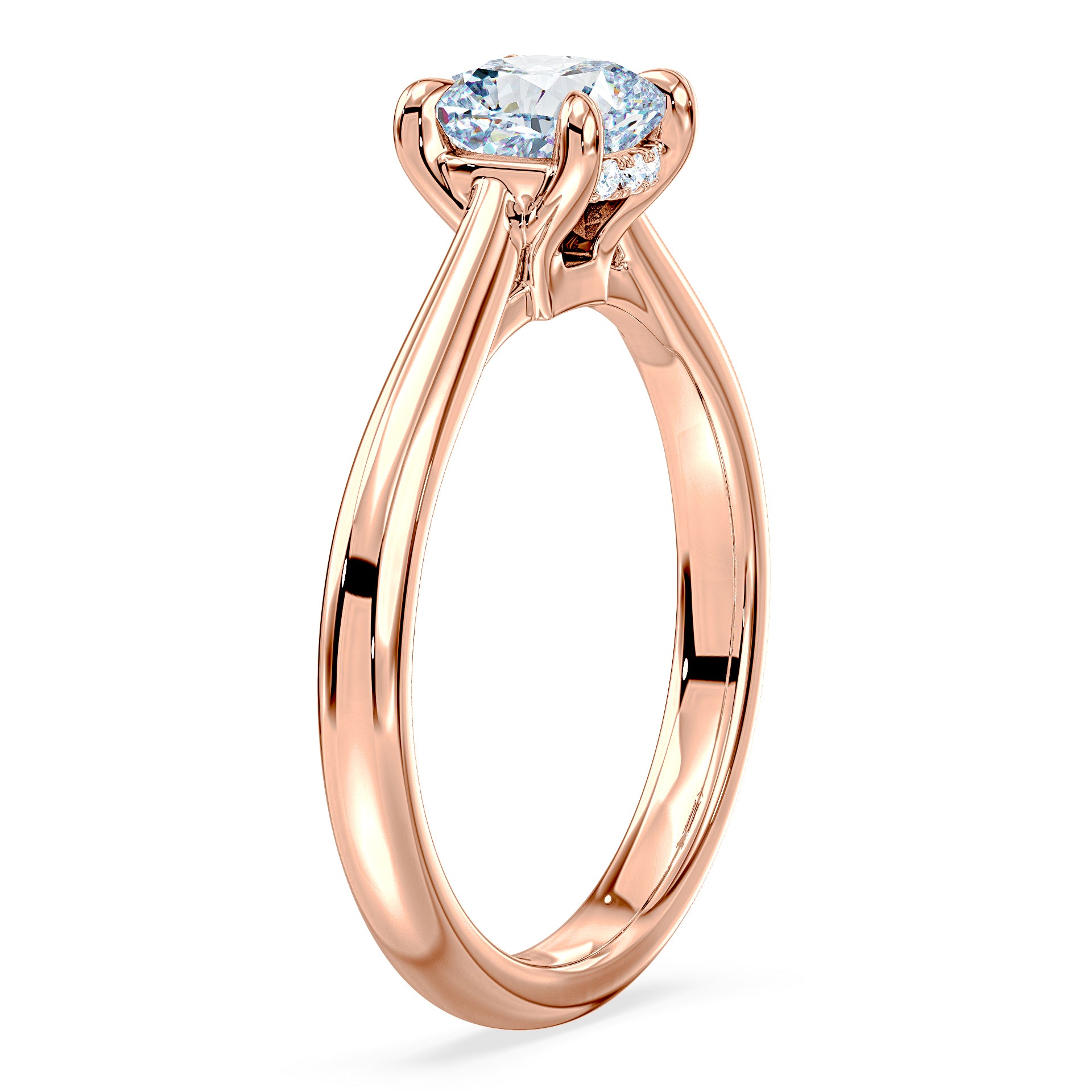 (Royal Asscher Cushion - Rose)