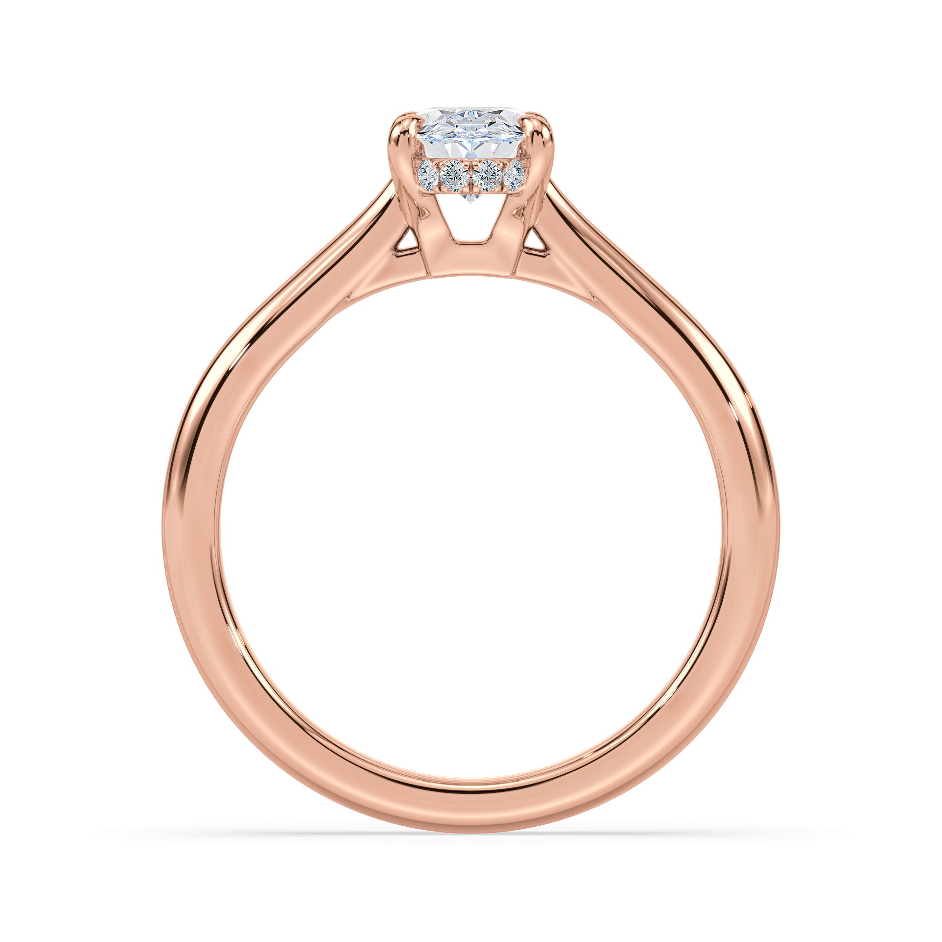 (Royal Asscher Oval - Rose)