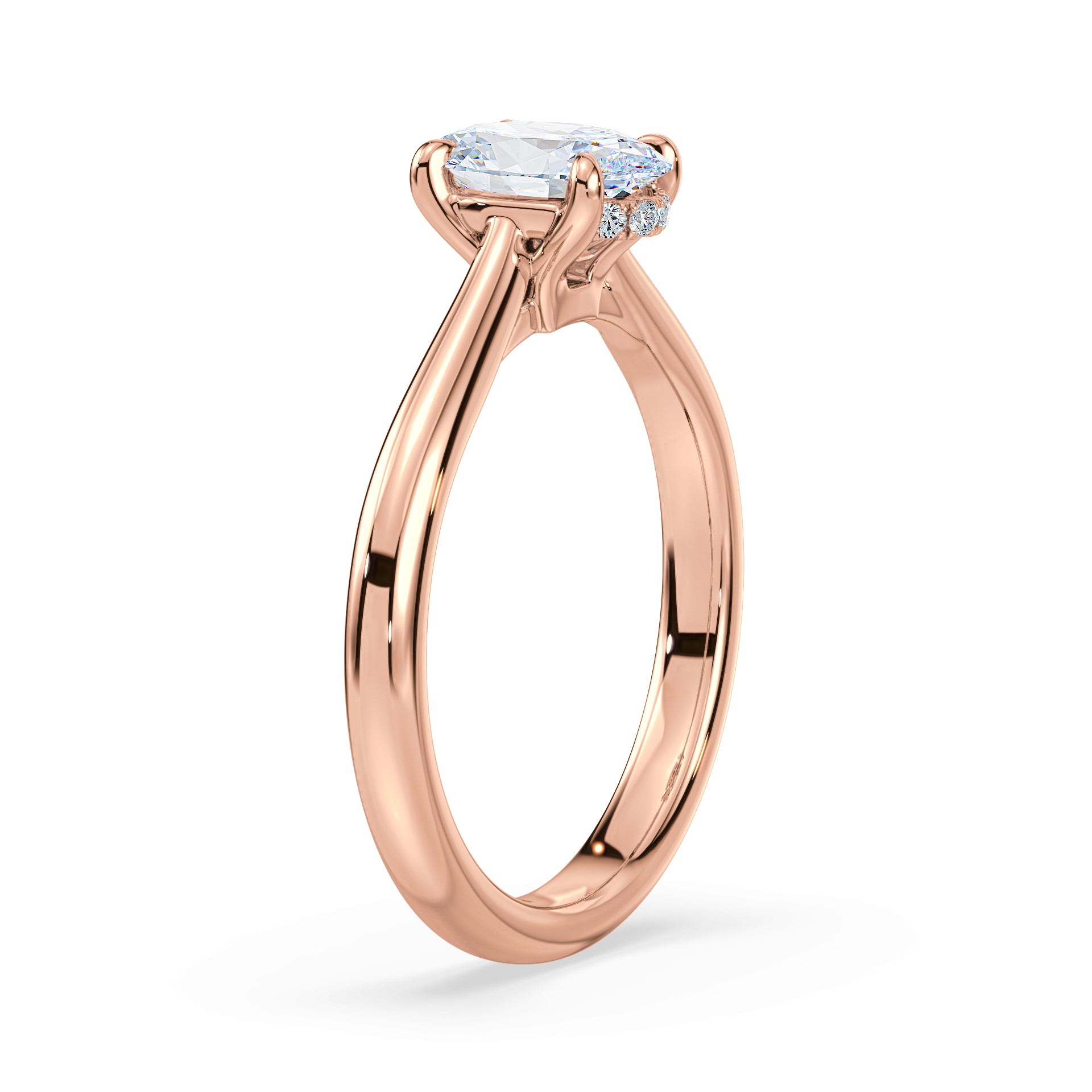 (Royal Asscher Oval - Rose)