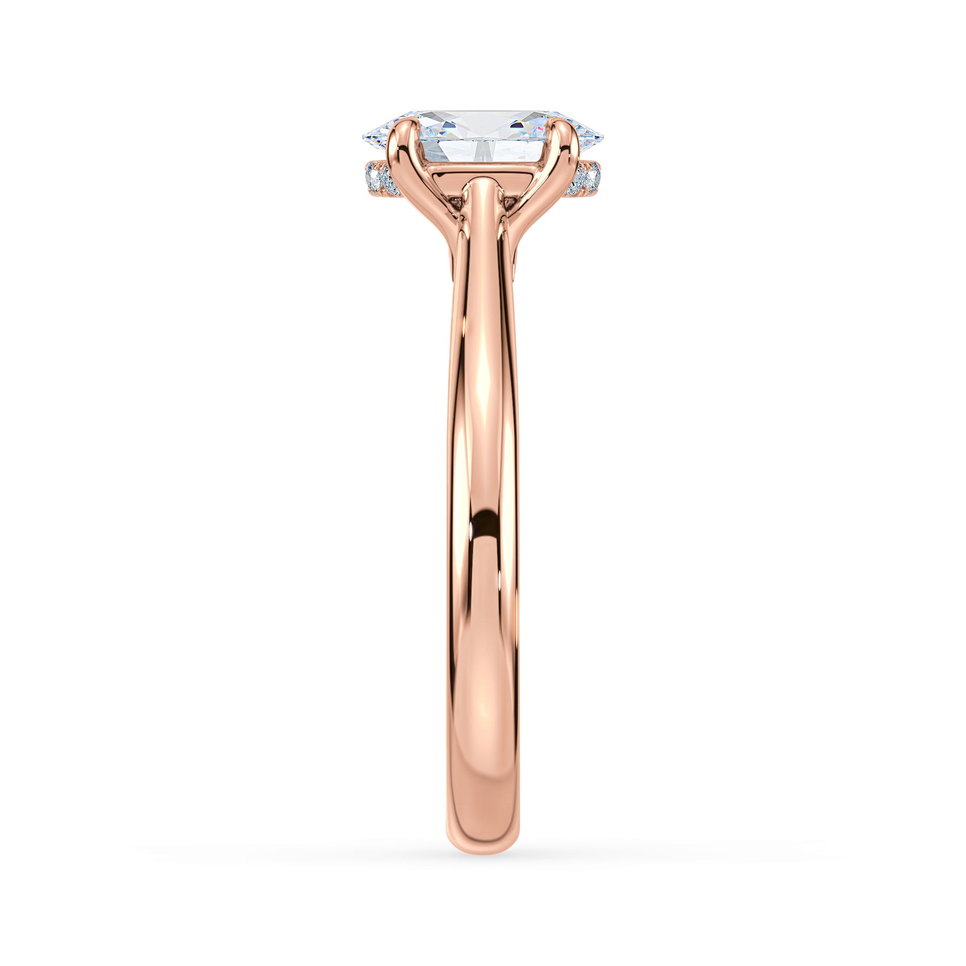 (Royal Asscher Oval - Rose)