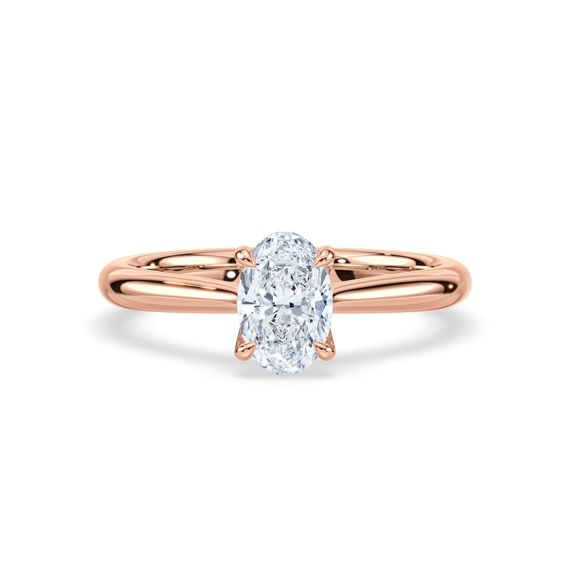 (Royal Asscher Oval - Rose)
