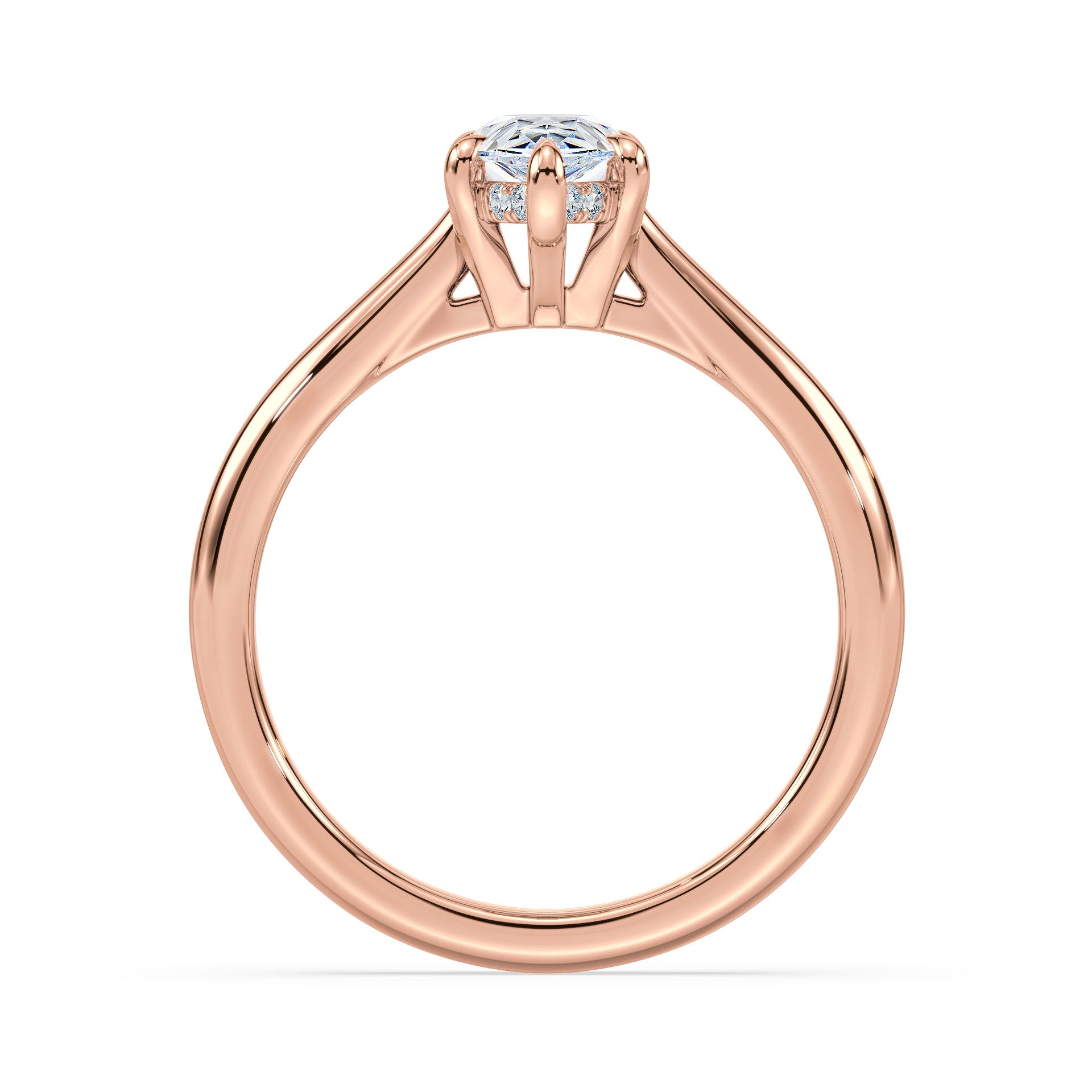 (Royal Asscher Pear - Rose)