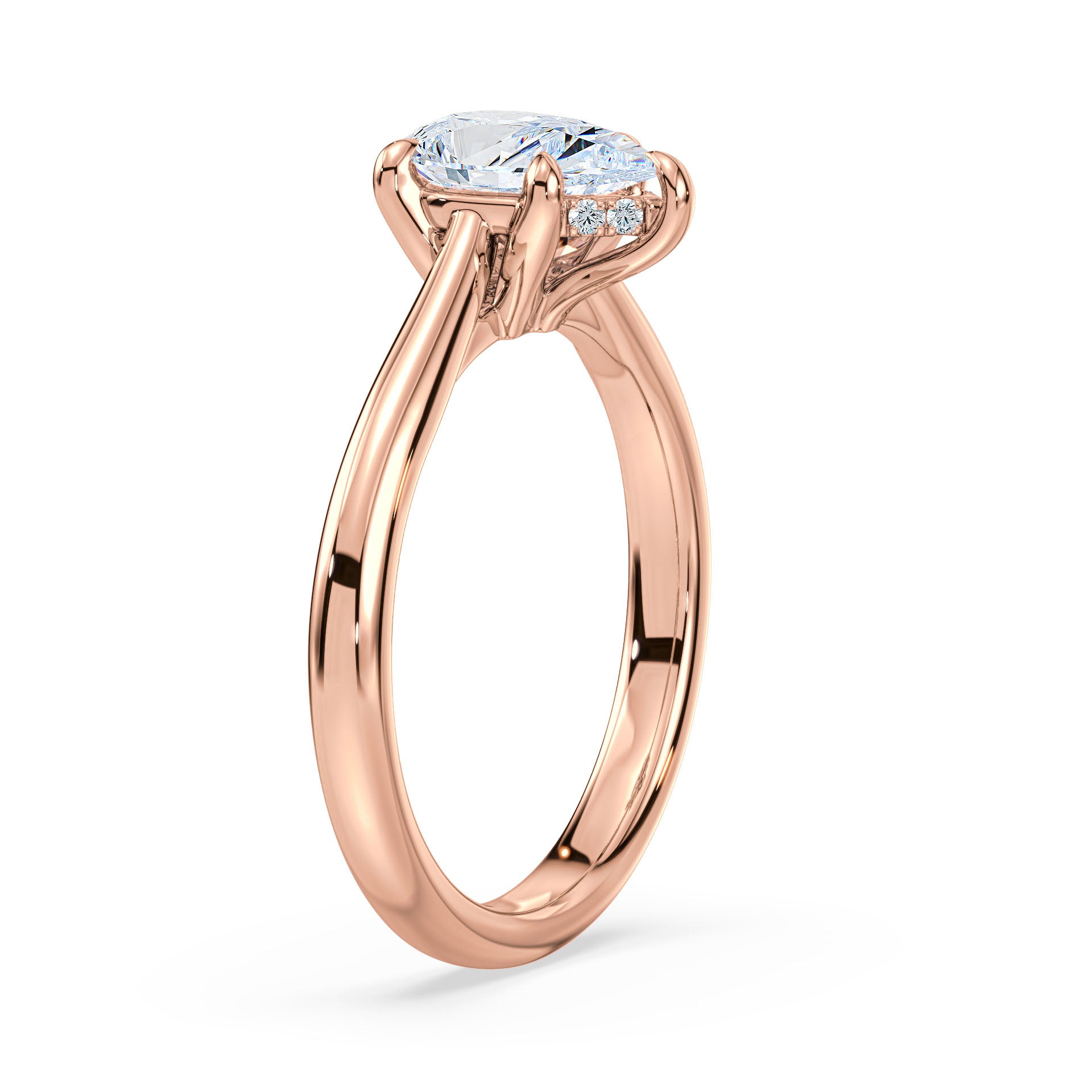(Royal Asscher Pear - Rose)