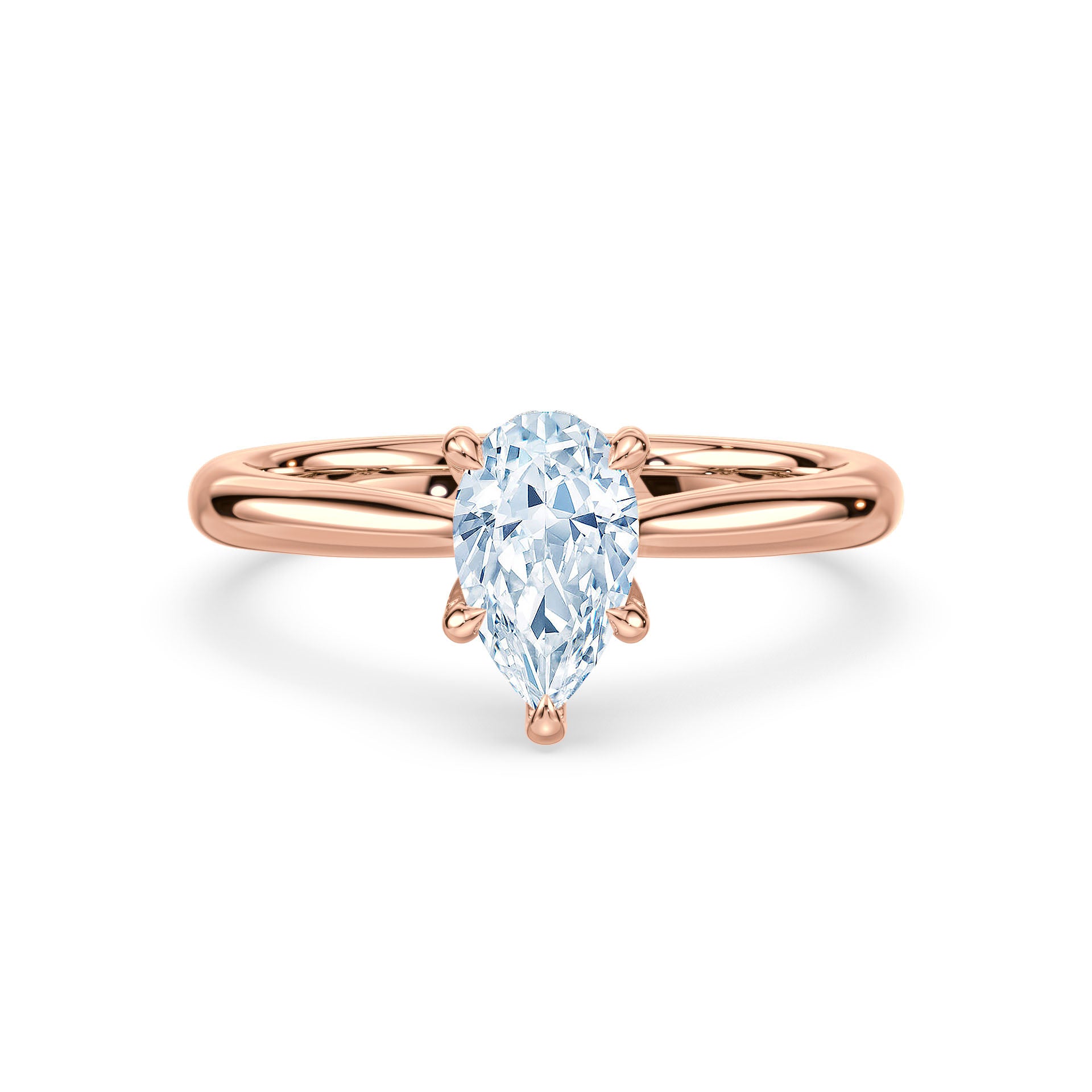 (Royal Asscher Pear - Rose)