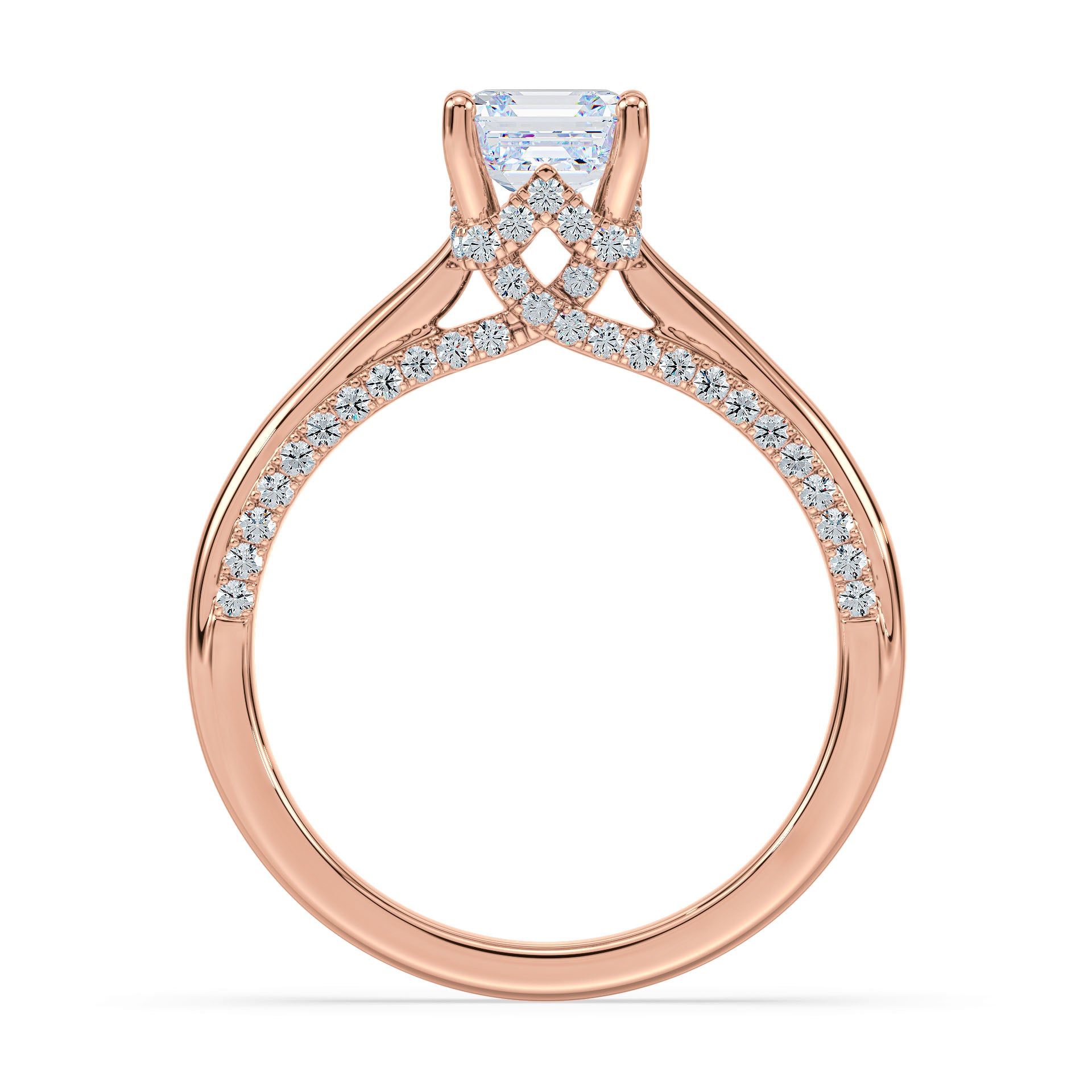(Royal Asscher Cut - Rose)