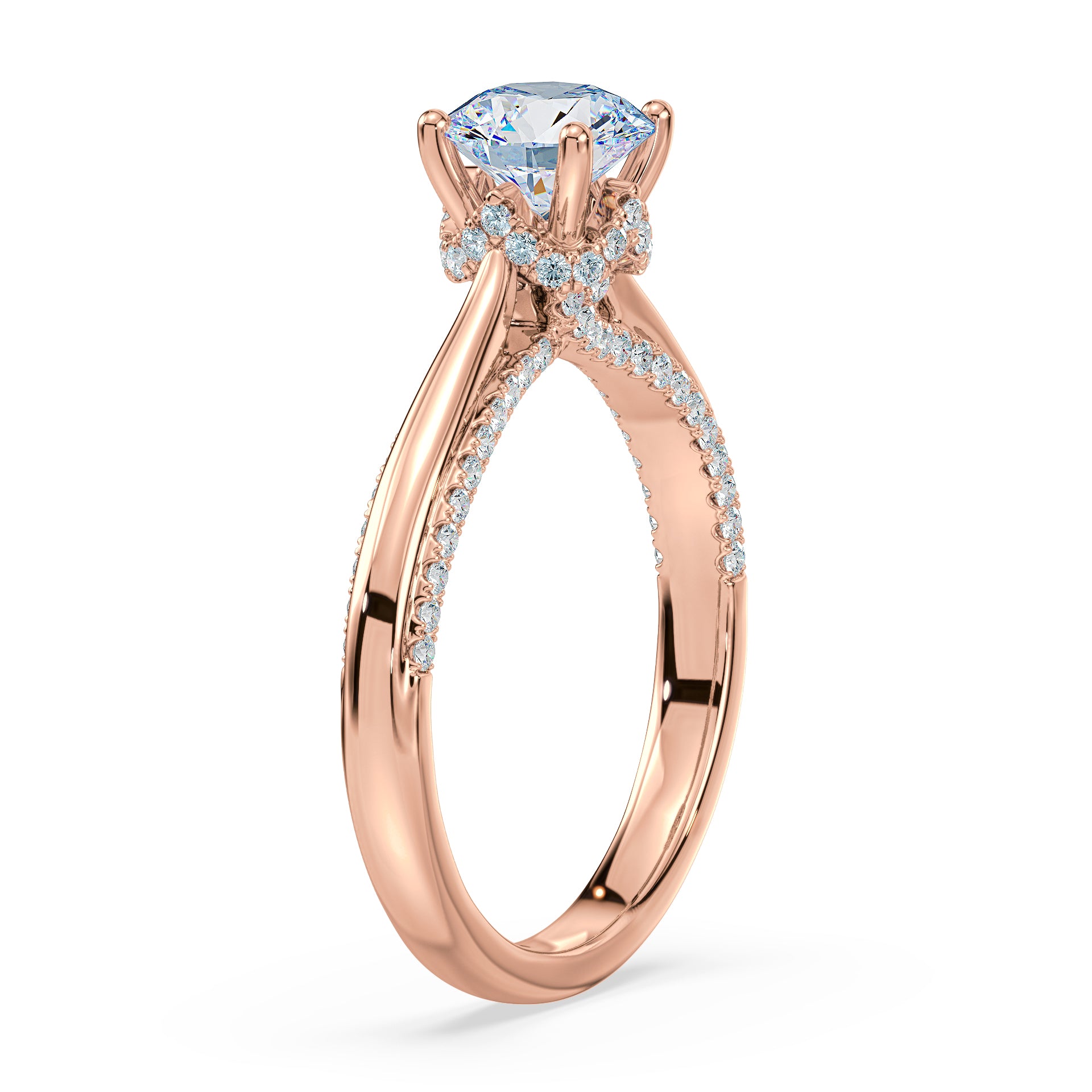 (Royal Asscher Brilliant - Rose)