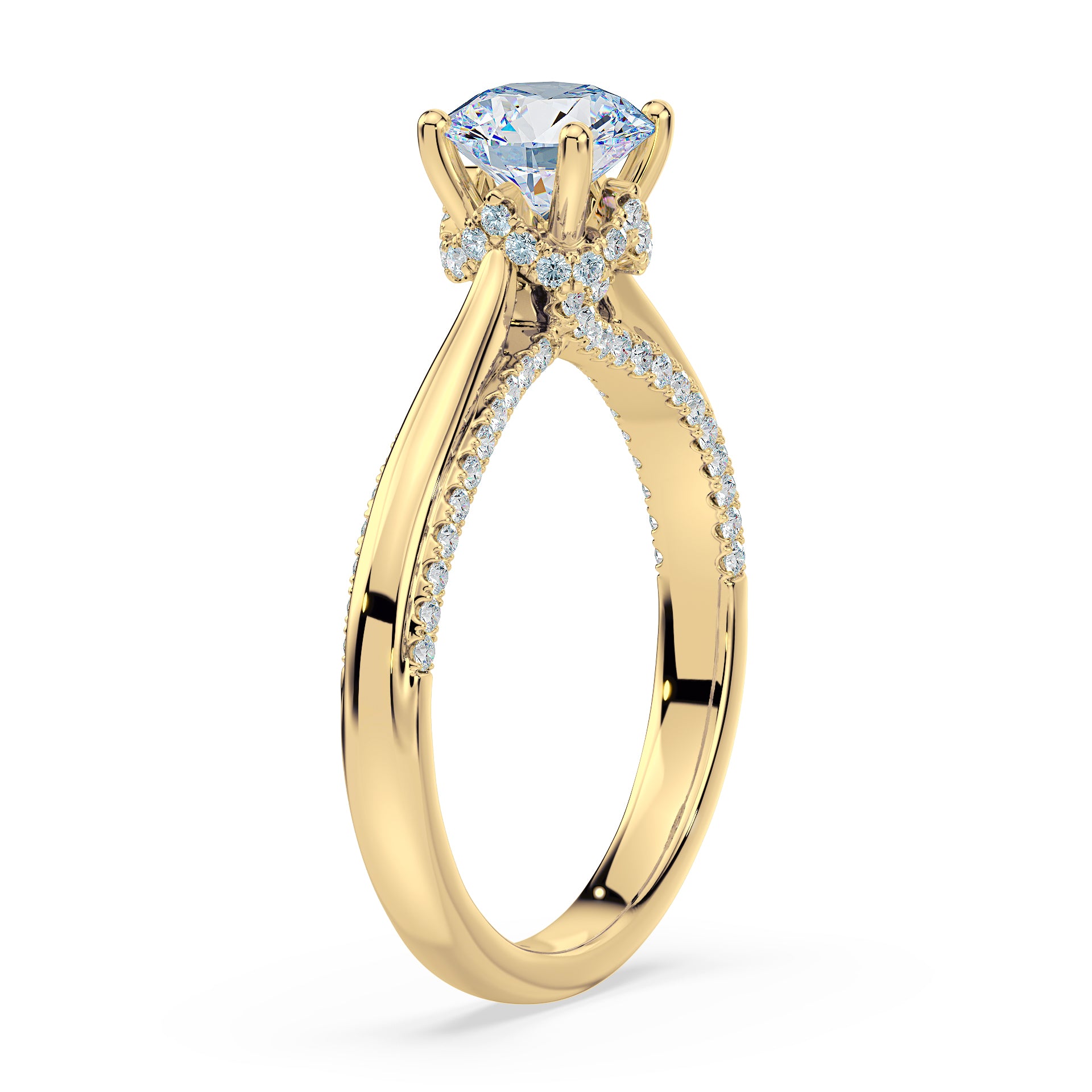 (Royal Asscher Brilliant - Yellow)