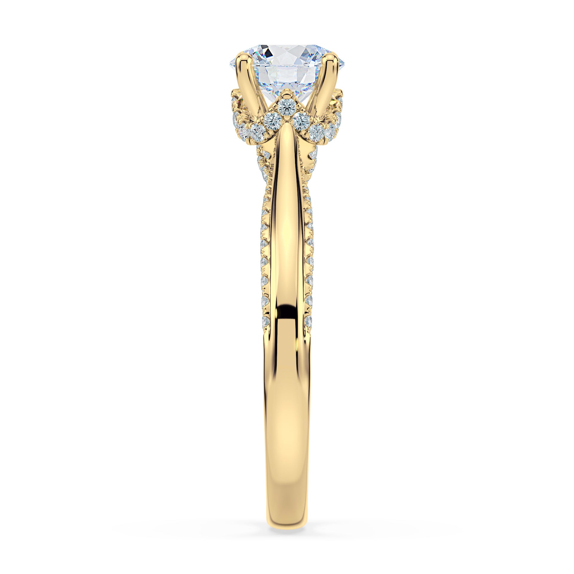 (Royal Asscher Brilliant - Yellow)