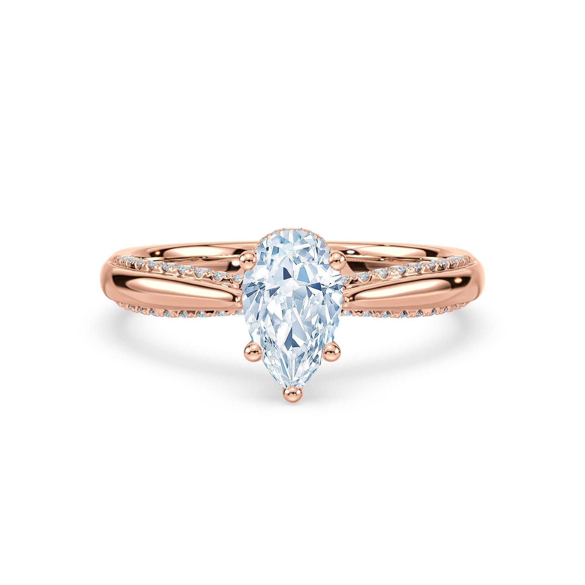 (Royal Asscher Pear - Rose)