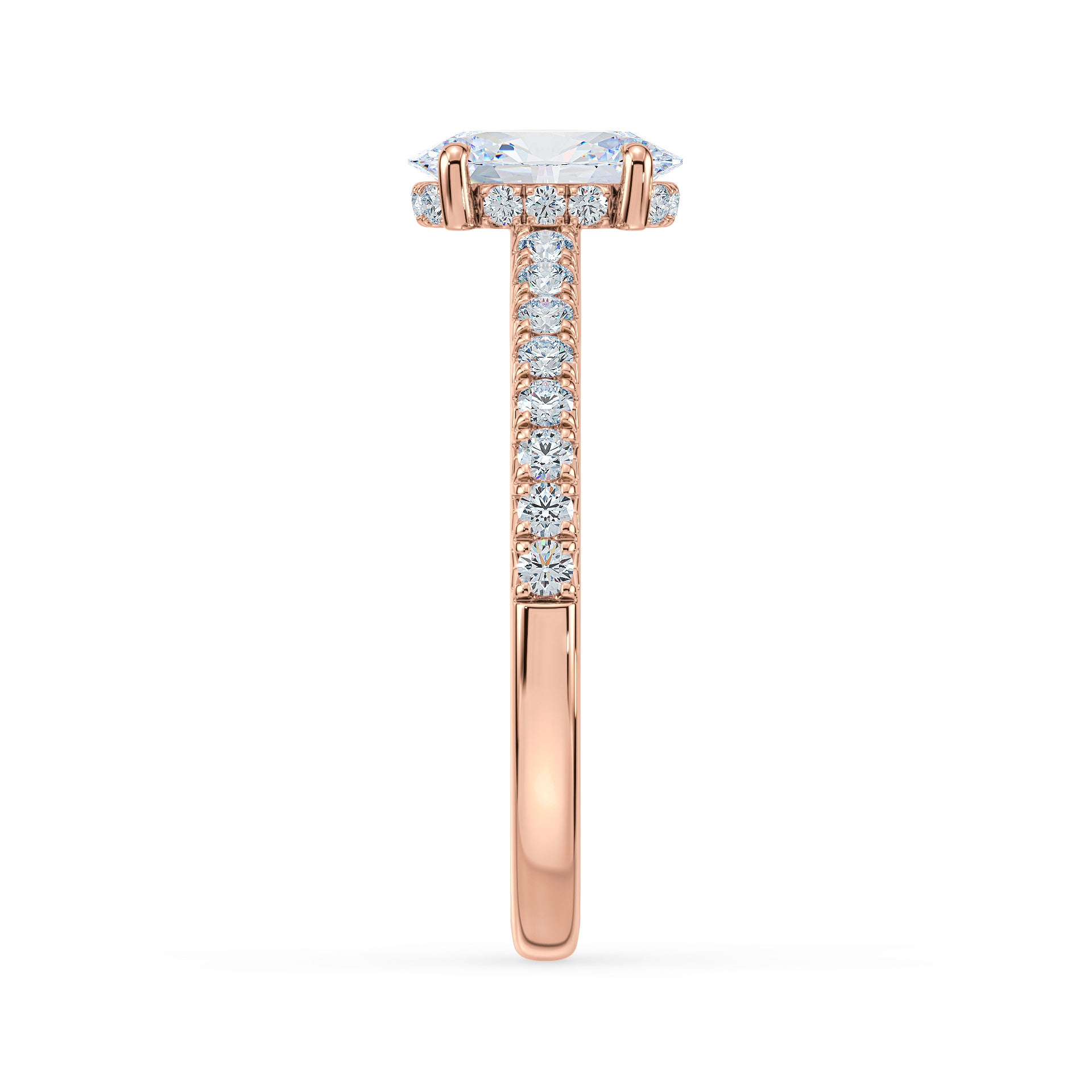 (Royal Asscher Oval - Rose)