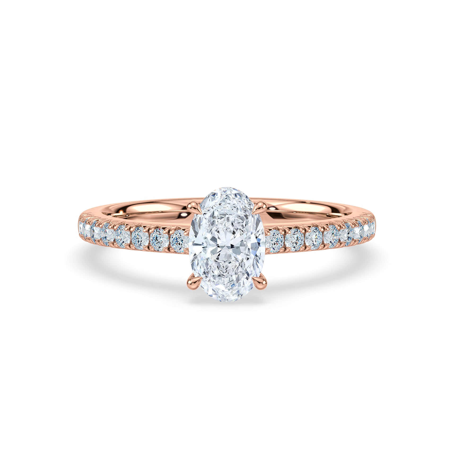 (Royal Asscher Oval - Rose)